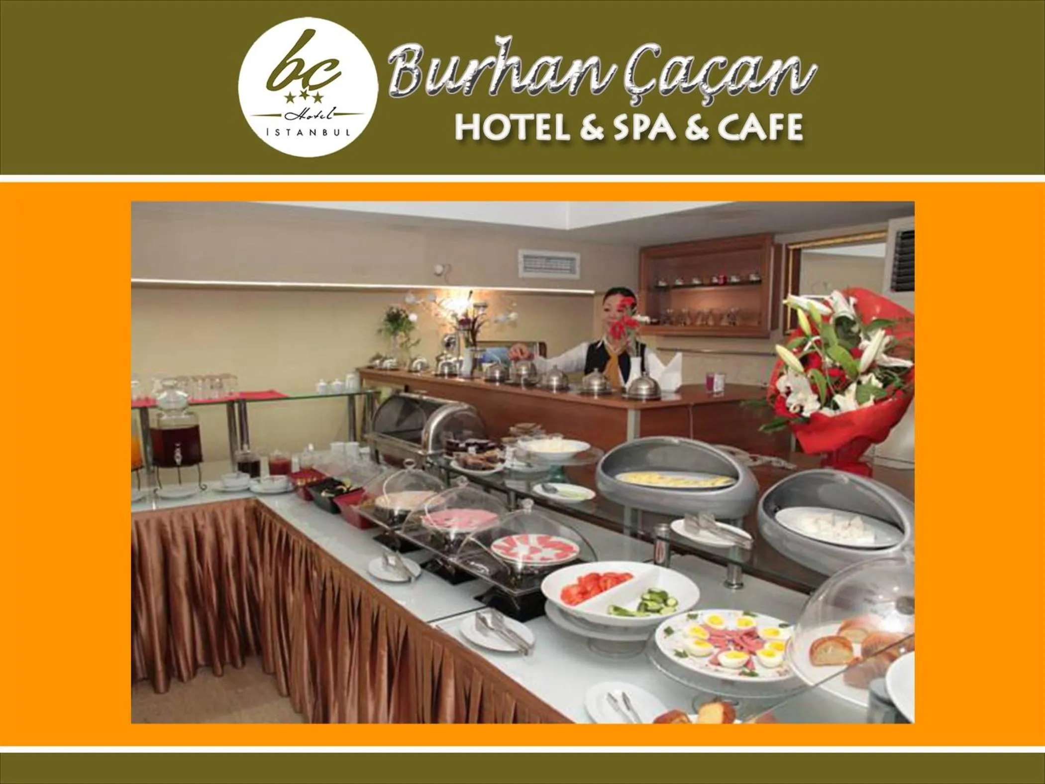 Buffet breakfast in BC Burhan Cacan Hotel & Spa & Cafe