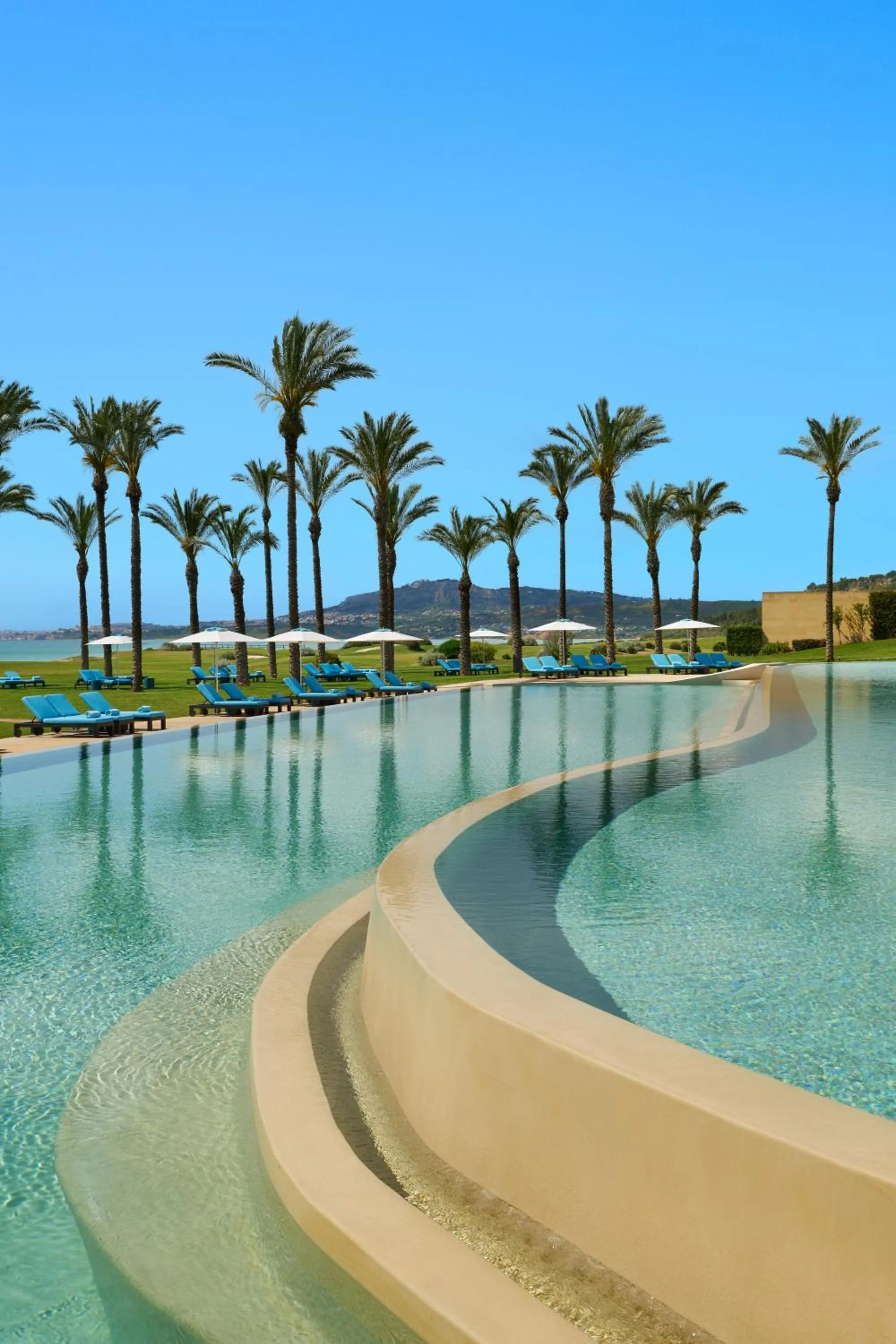 Swimming pool in Verdura Resort