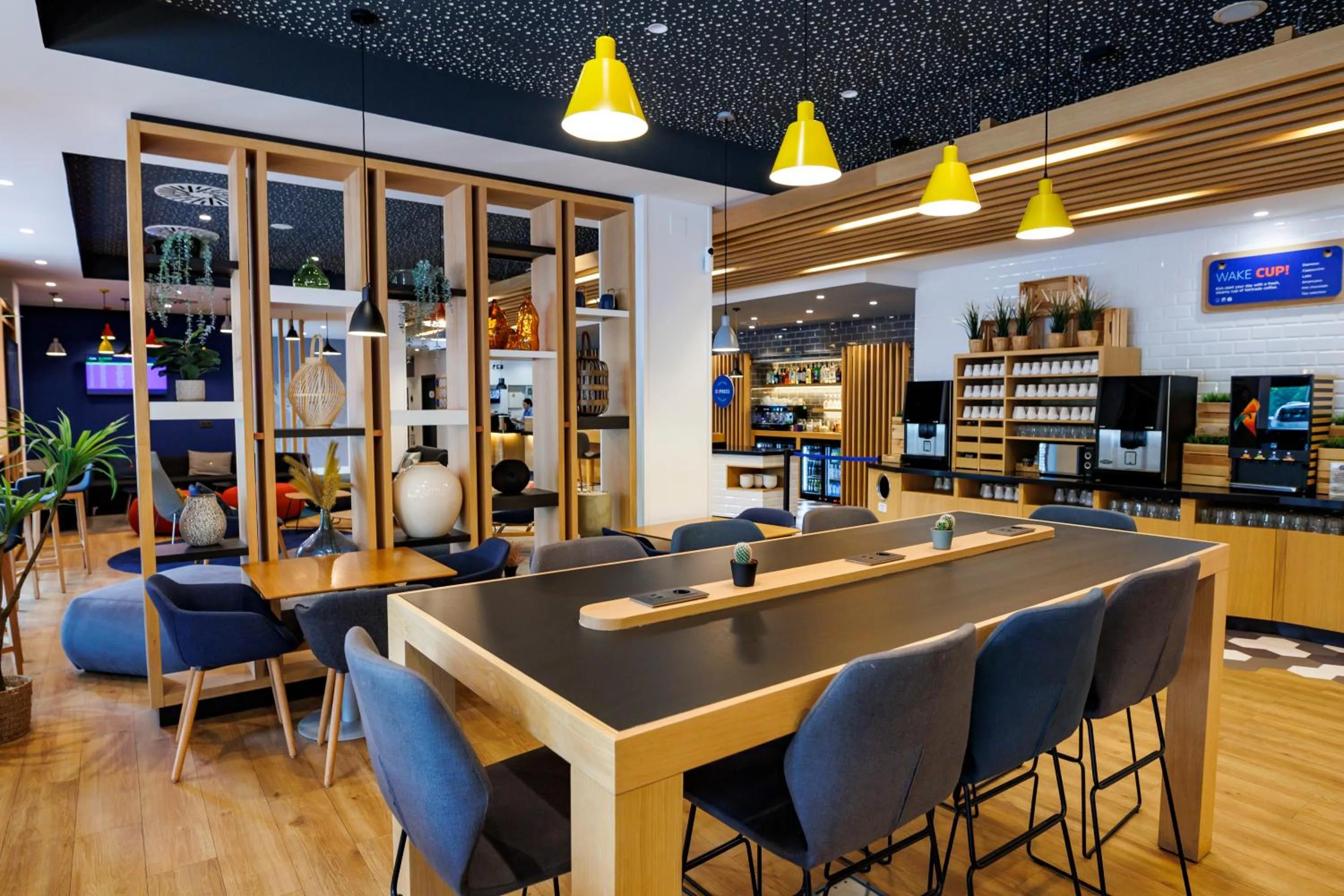 Seating area in Holiday Inn Express Bilbao Airport by IHG