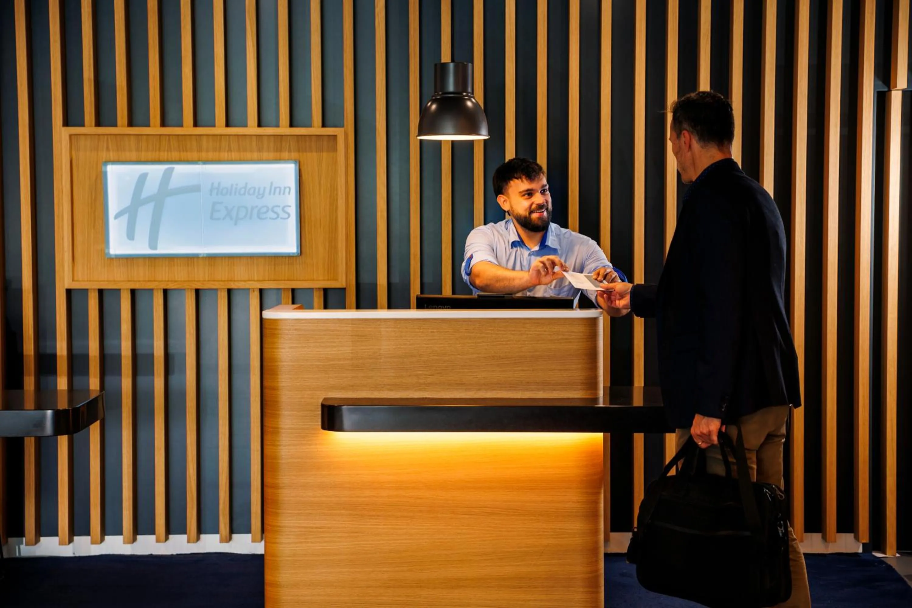 Lobby or reception in Holiday Inn Express Bilbao Airport by IHG