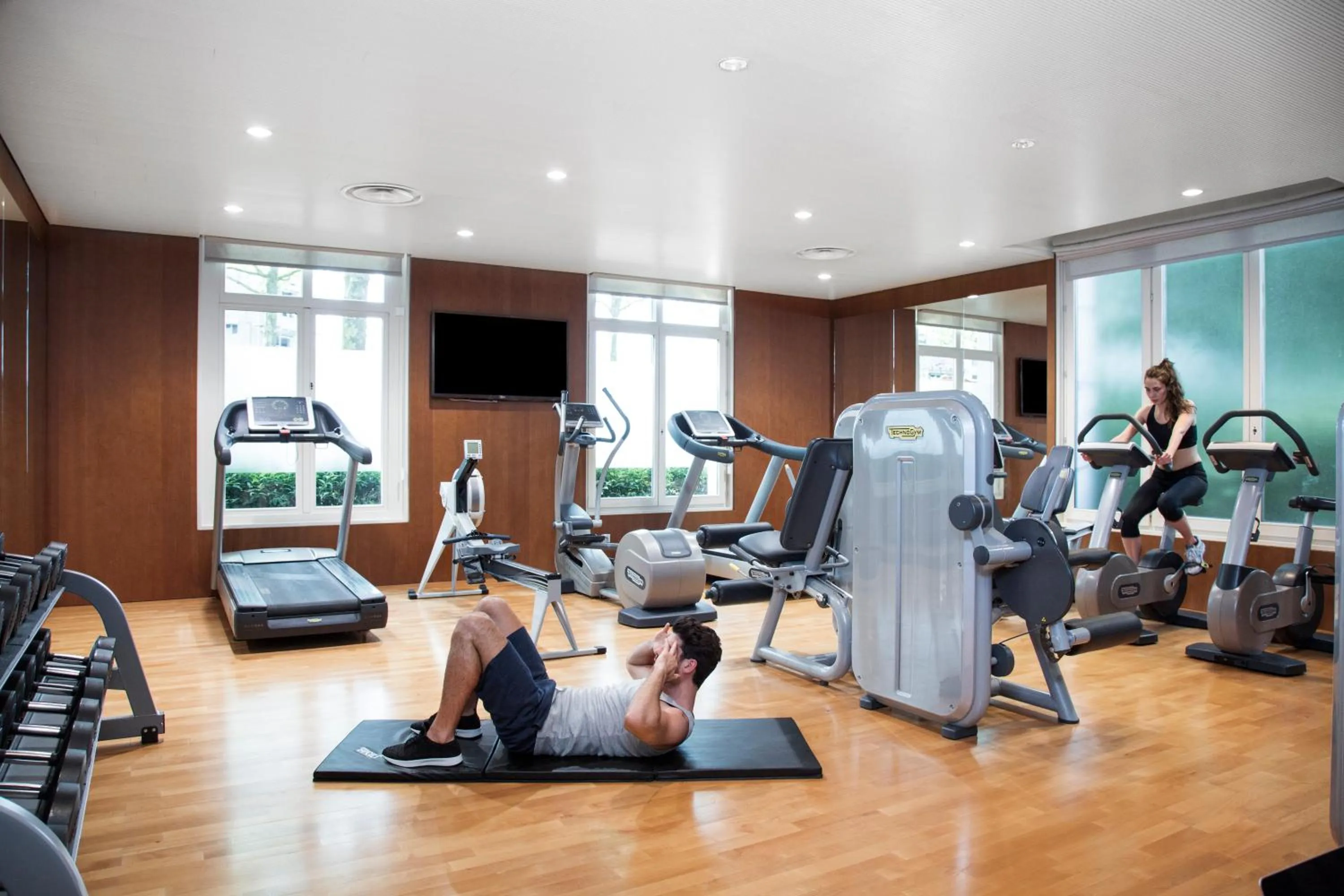 Fitness centre/facilities in Relais Spa Val d'Europe
