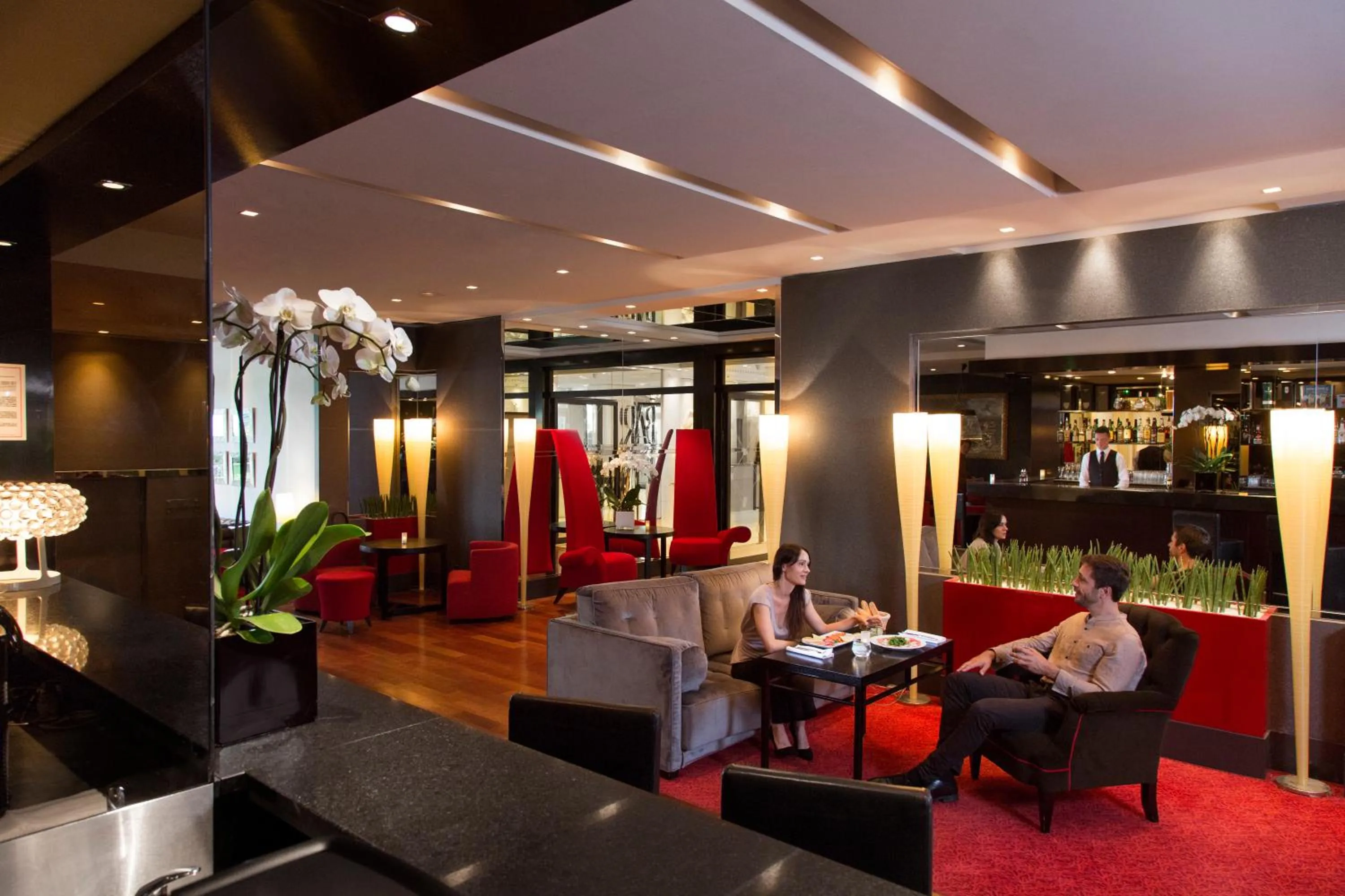 Lounge or bar in Relais Spa Val d'Europe