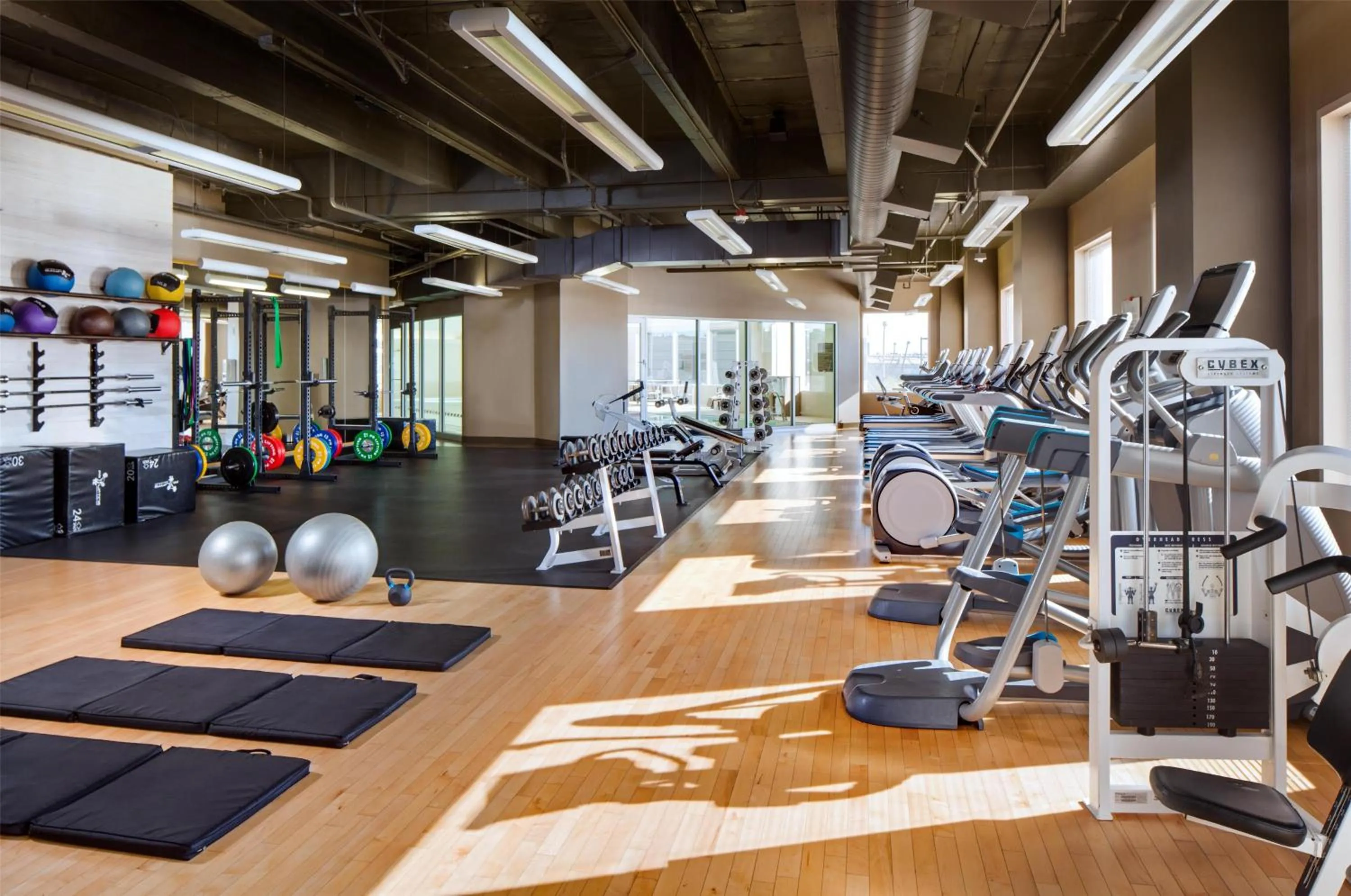 Fitness centre/facilities in Hyatt Regency Bellevue