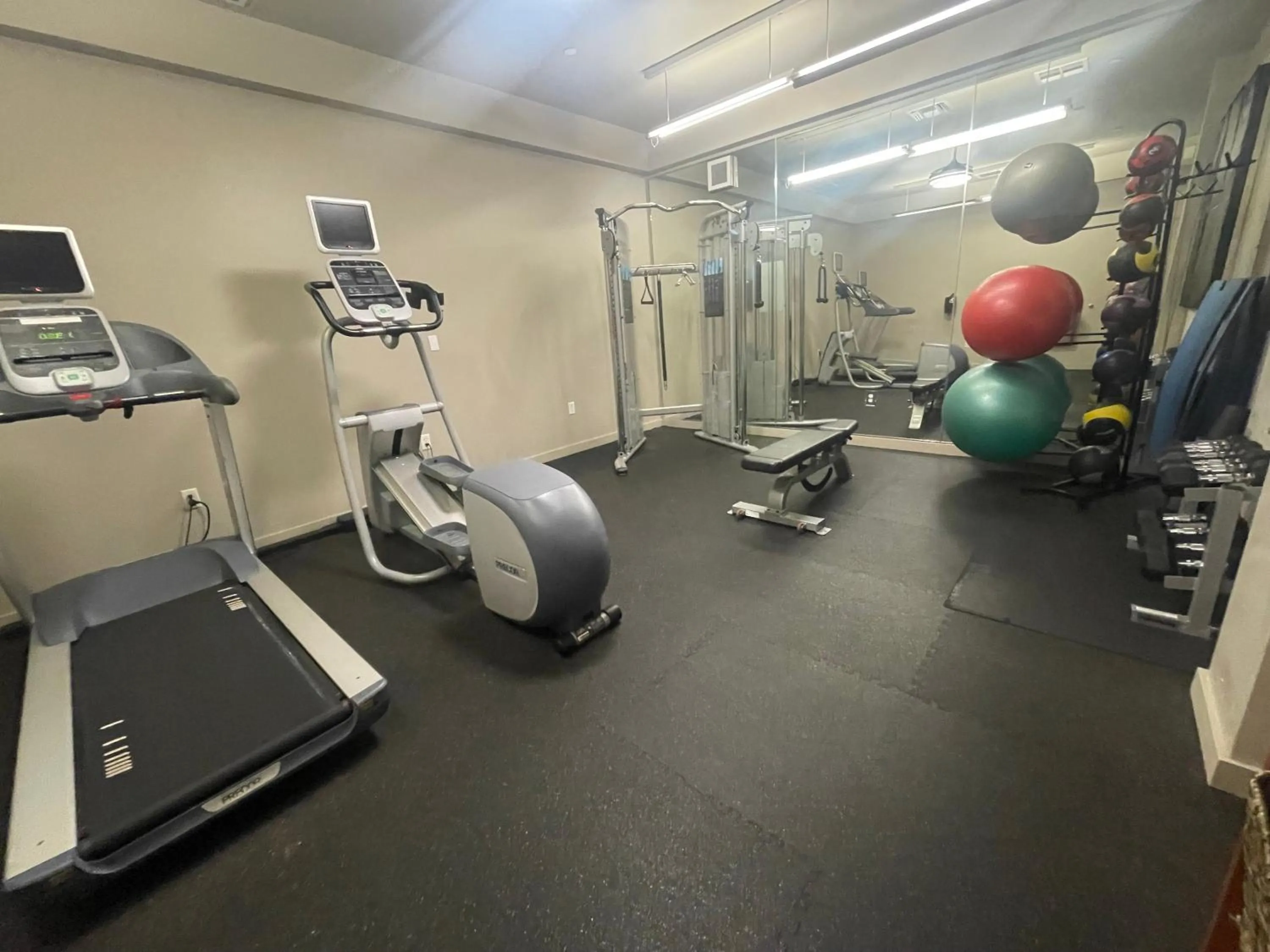 Fitness centre/facilities in The Mark Spencer Hotel