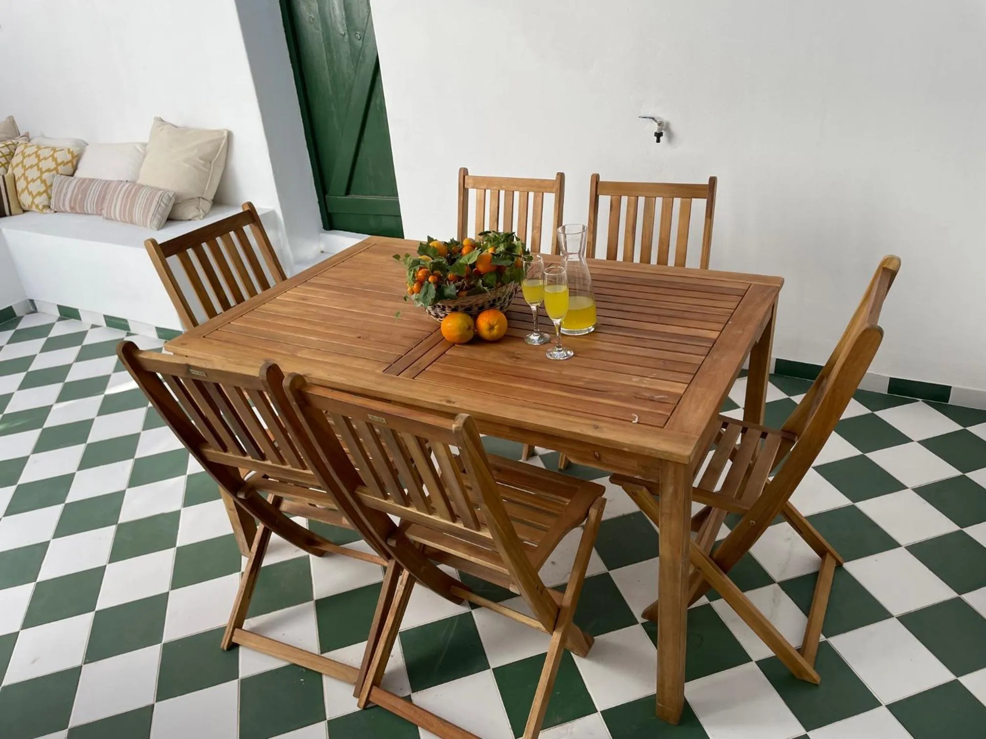 Patio in Quinta Da Praia Das Fontes