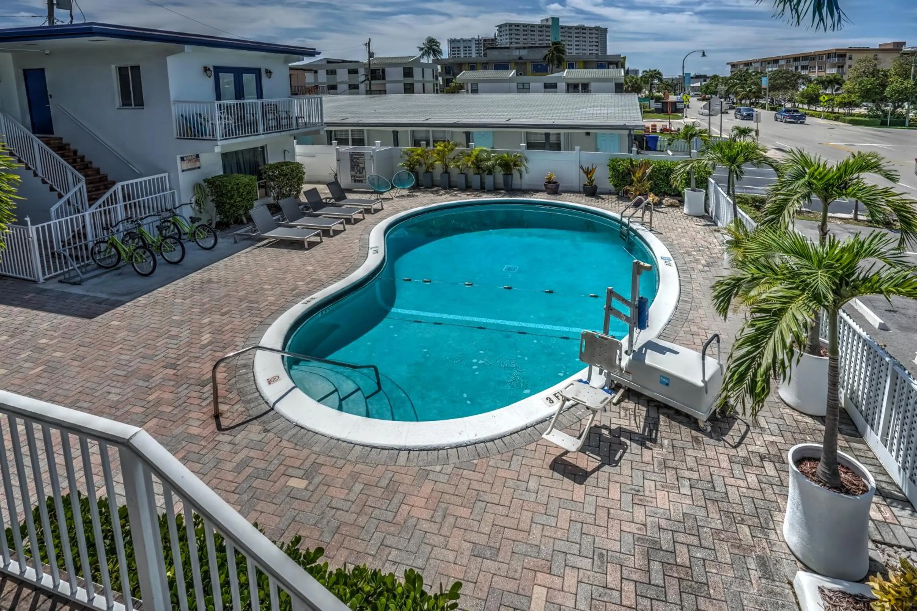 Property building in Blue Strawberry by the Sea