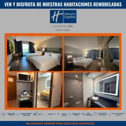 Bed in Holiday Inn Express Nuevo Laredo by IHG