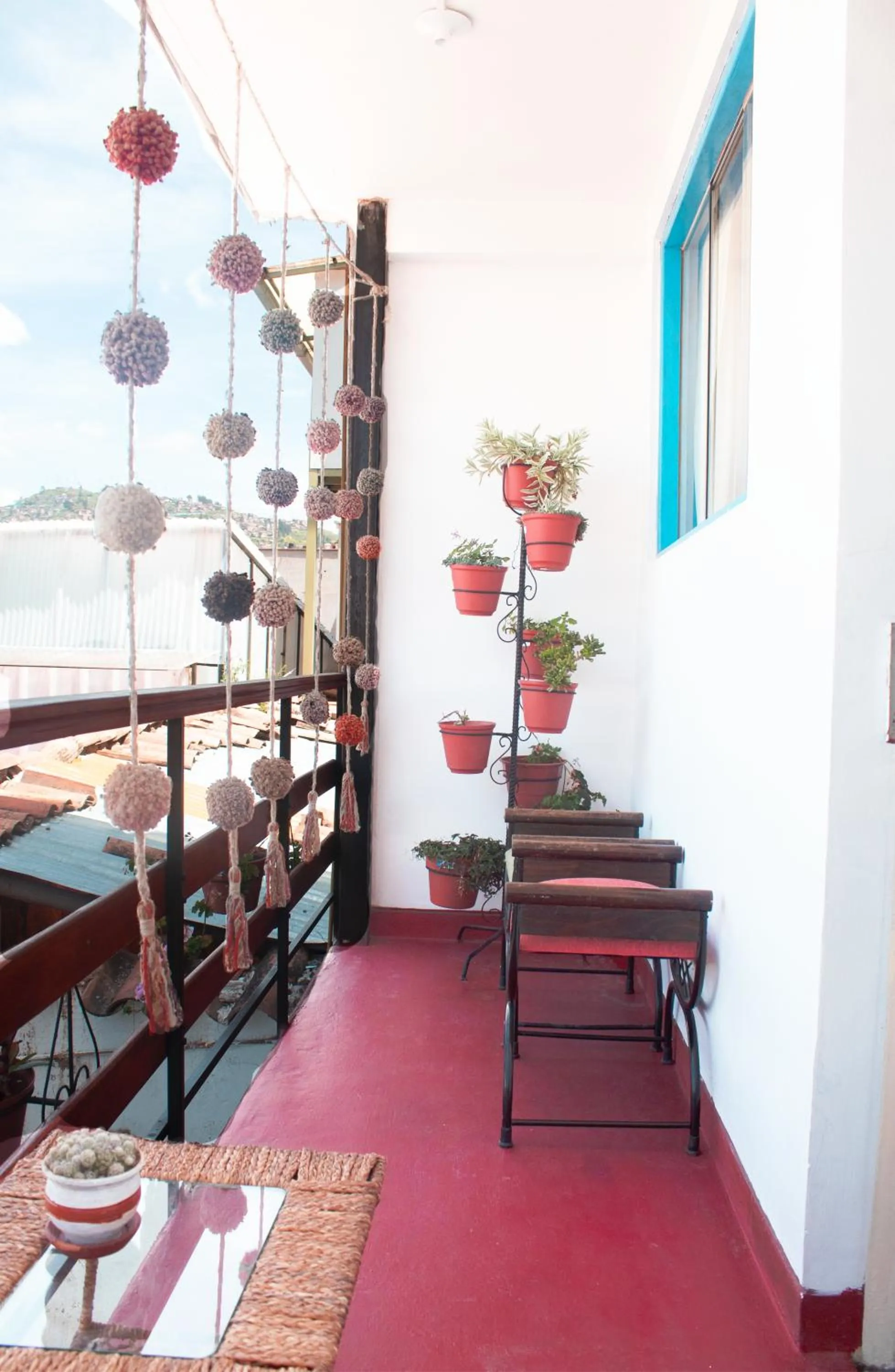 Balcony/Terrace in Hotel Andean Host Inn