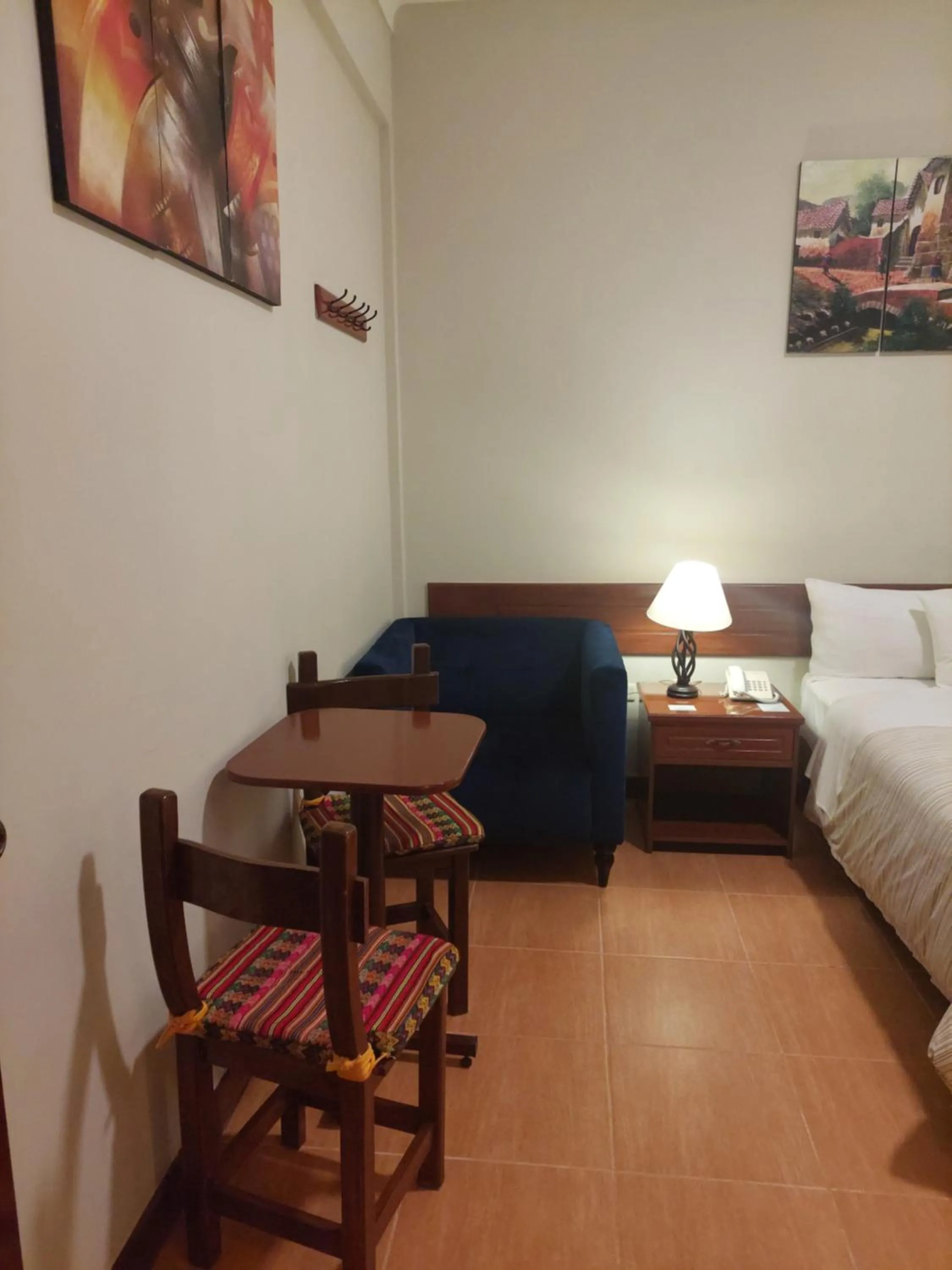 Decorative detail, Bed in Lima Wasi Hotel Miraflores