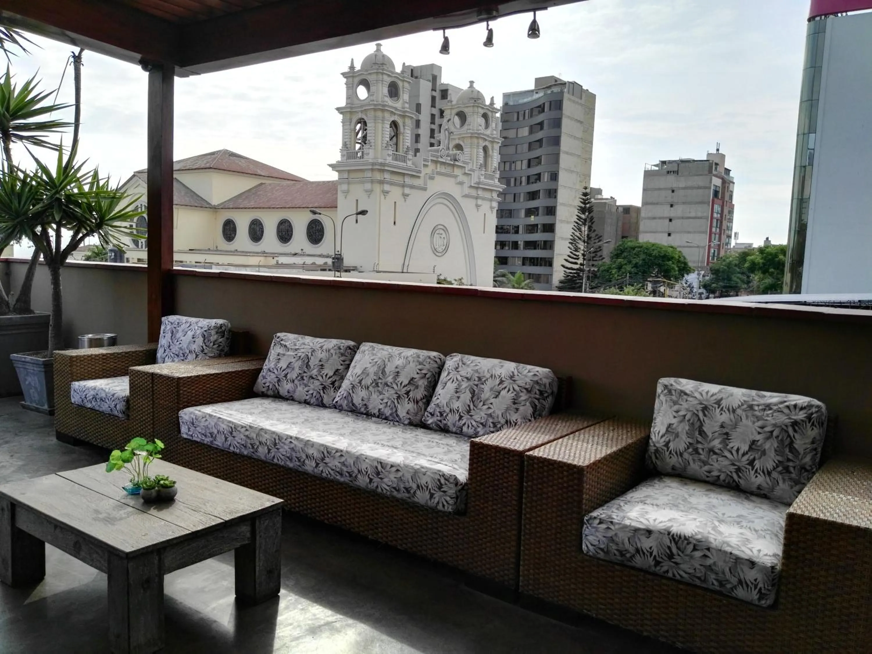 Balcony/Terrace in Lima Wasi Hotel Miraflores