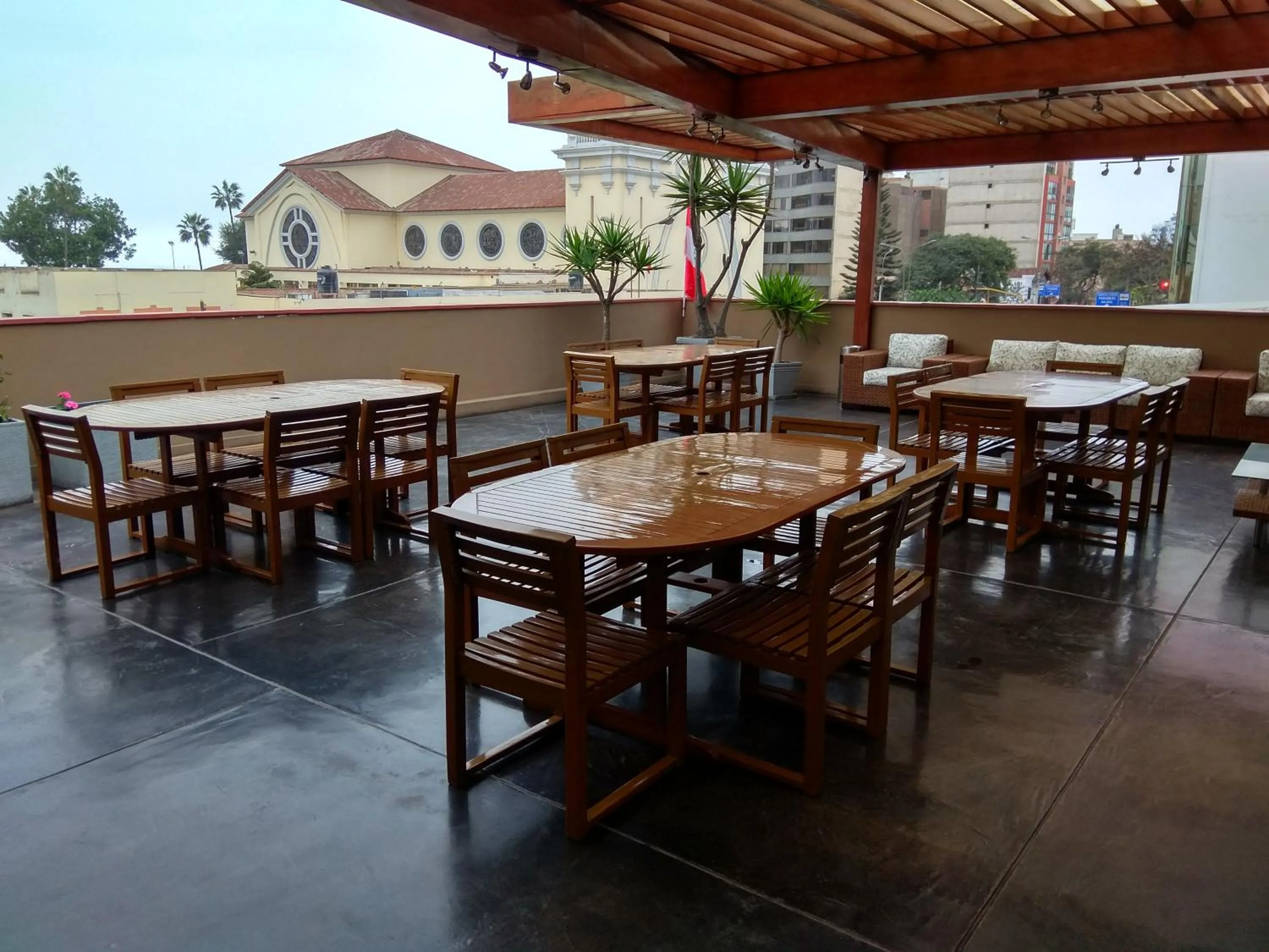 Balcony/Terrace in Lima Wasi Hotel Miraflores