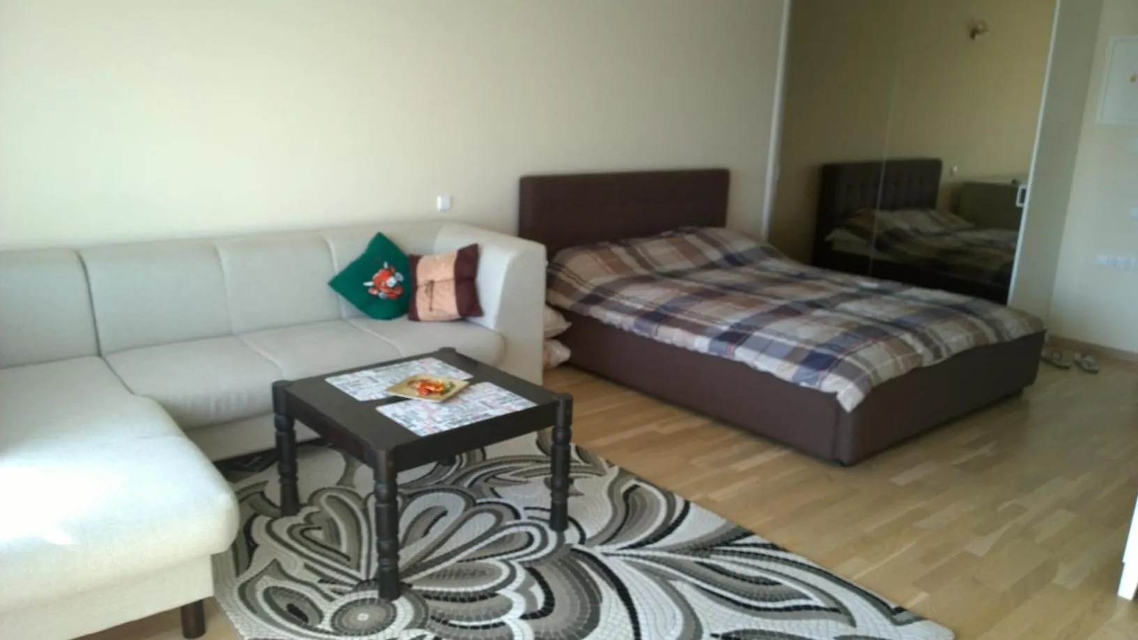 Apartment with Balcony - single occupancy in Perlo apartamentai