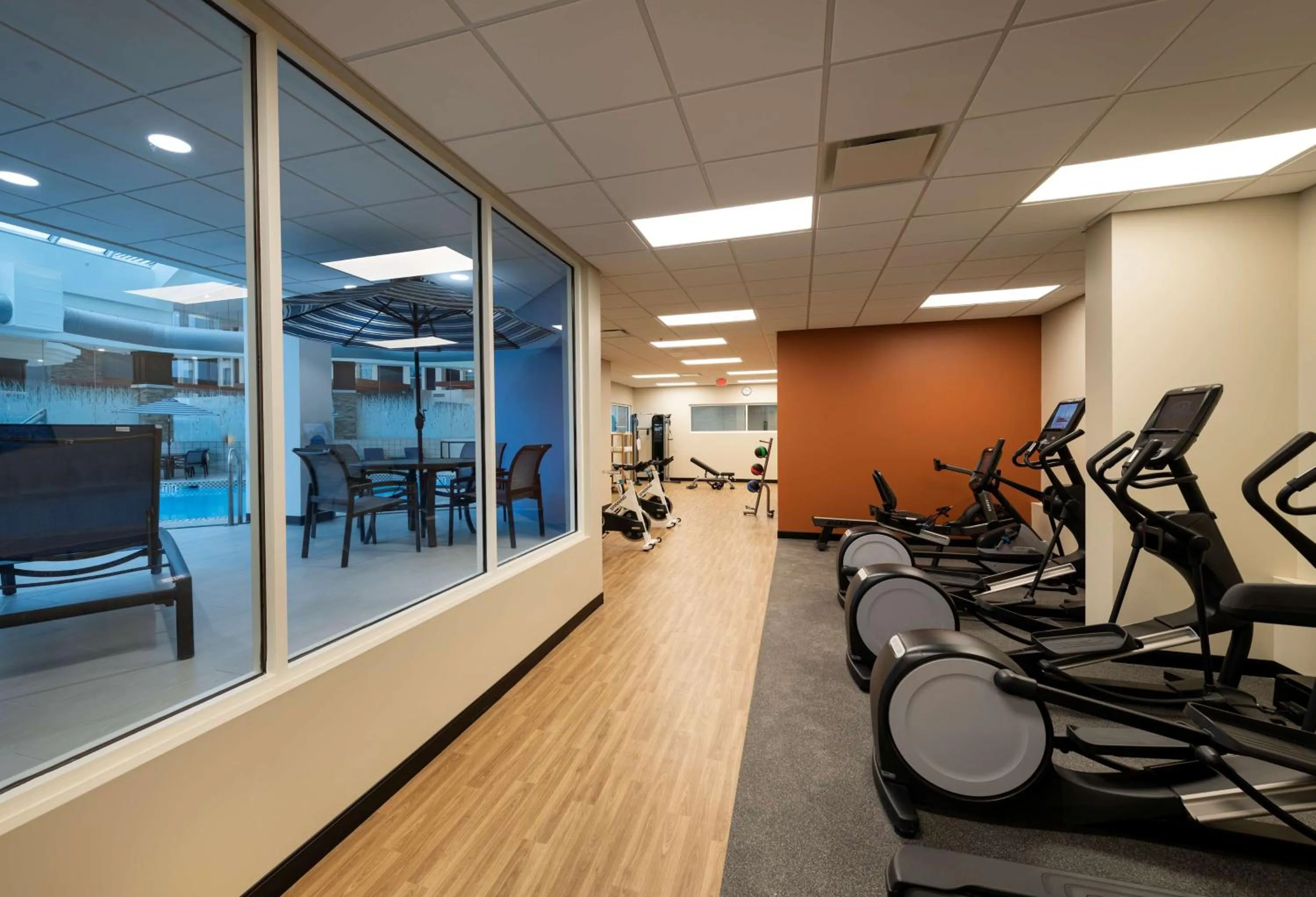 Fitness centre/facilities in Doubletree By Hilton Madison East