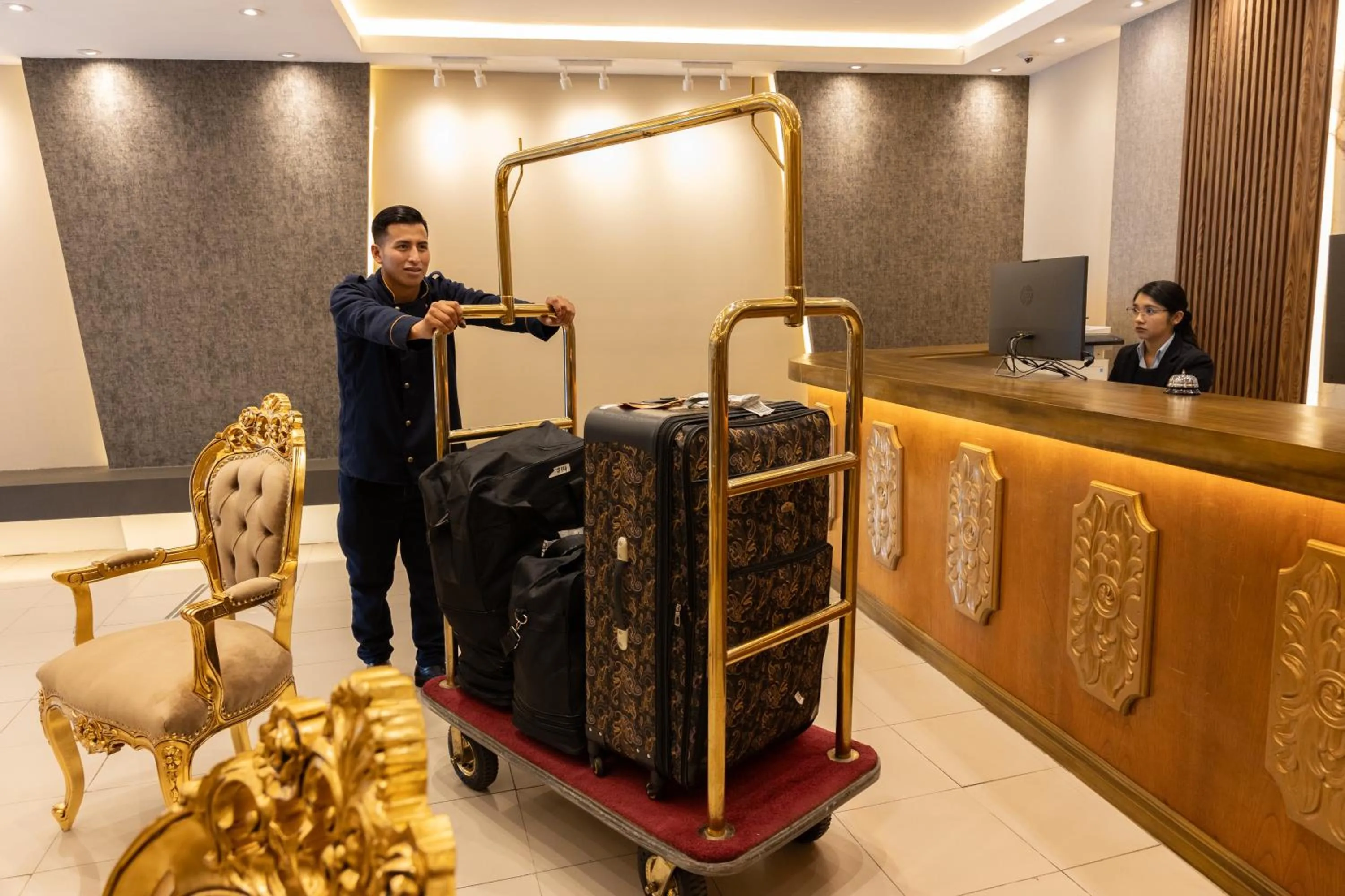 Staff in Hotel Hacienda Cusco Plaza