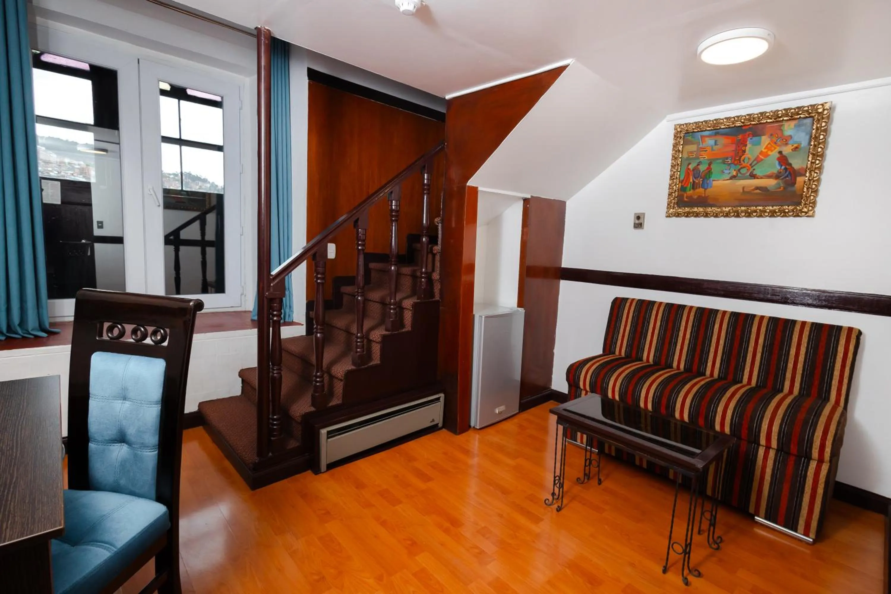 Living room in Hotel Hacienda Cusco Plaza