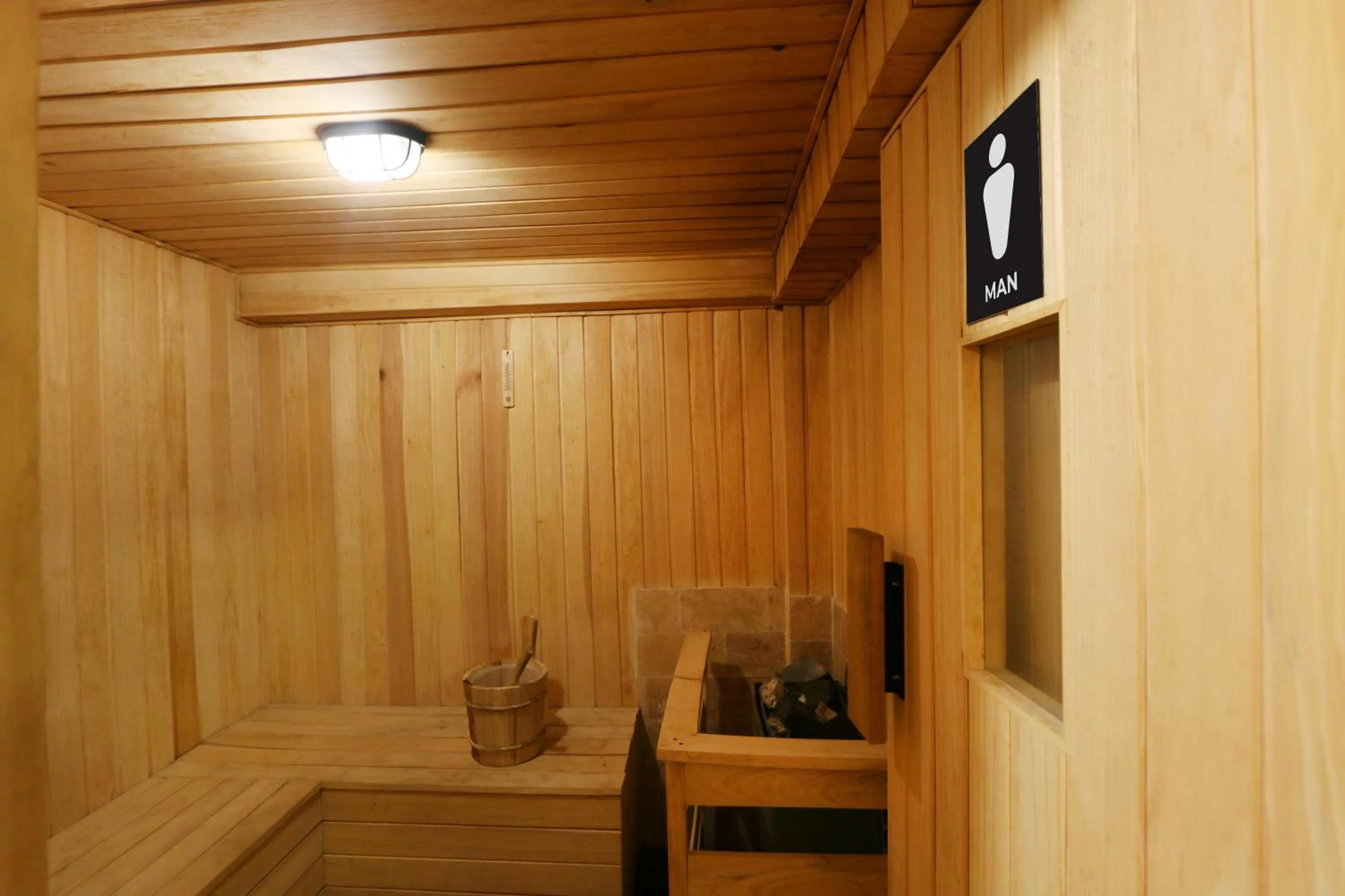 Sauna in Java Paragon Hotel & Residences