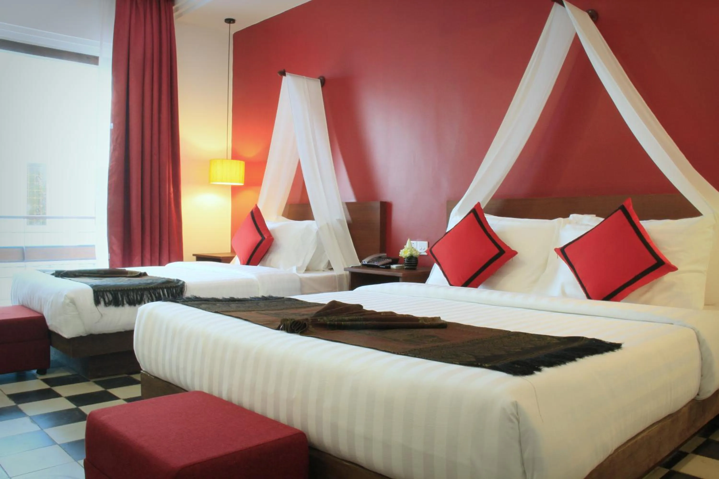 Bedroom, Bed in Mekong Angkor Palace Hotel