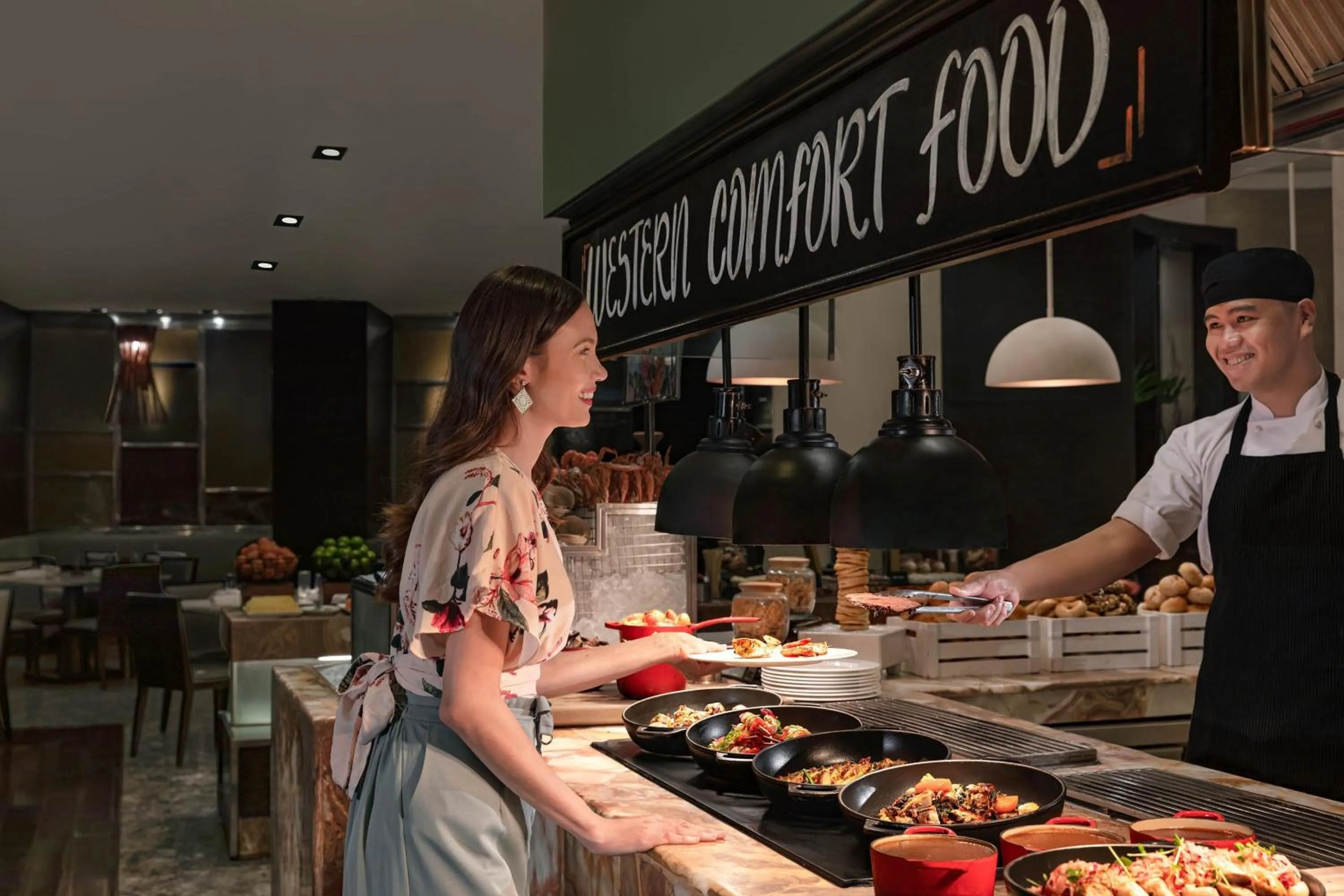 Restaurant/places to eat in Manila Marriott Hotel at Newport World Resorts