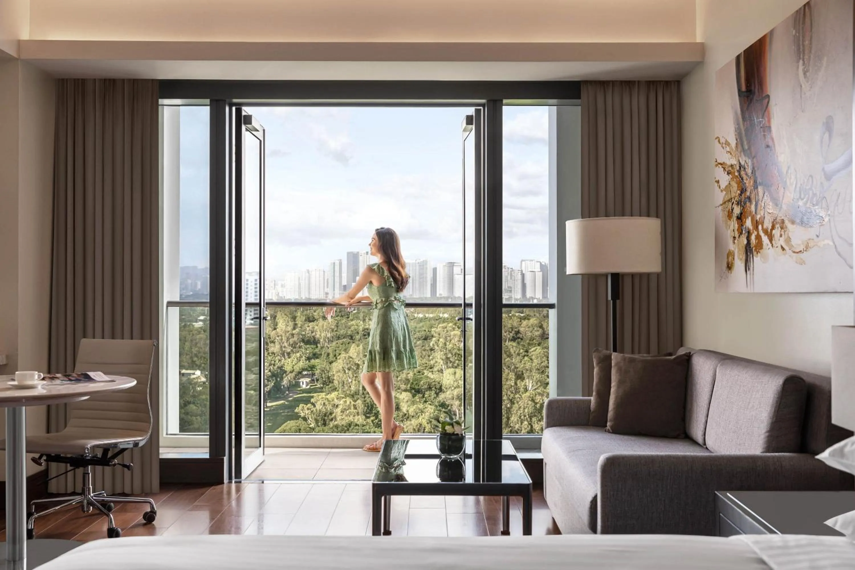 Photo of the whole room in Manila Marriott Hotel at Newport World Resorts