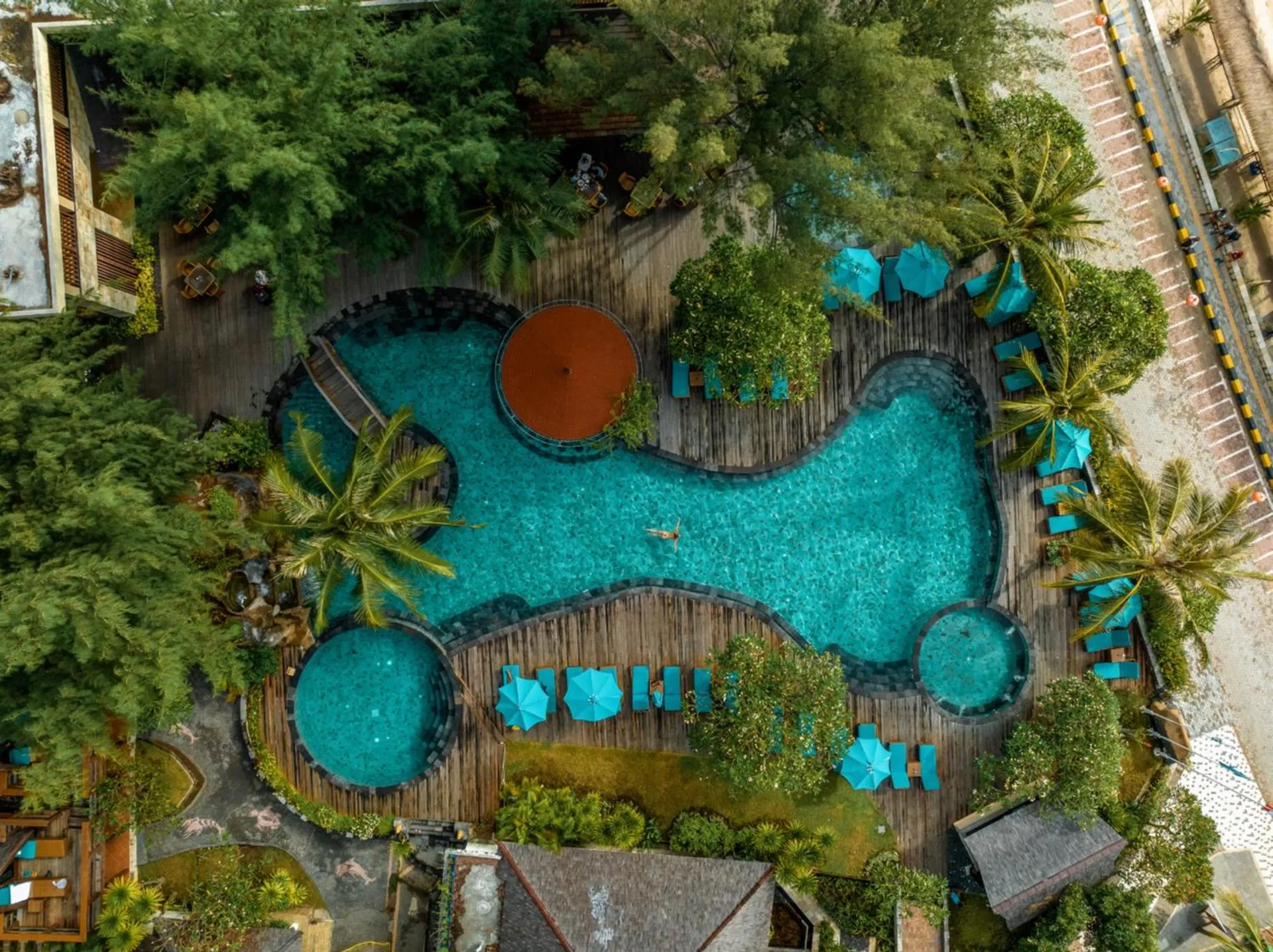 Swimming pool in Vila Ombak