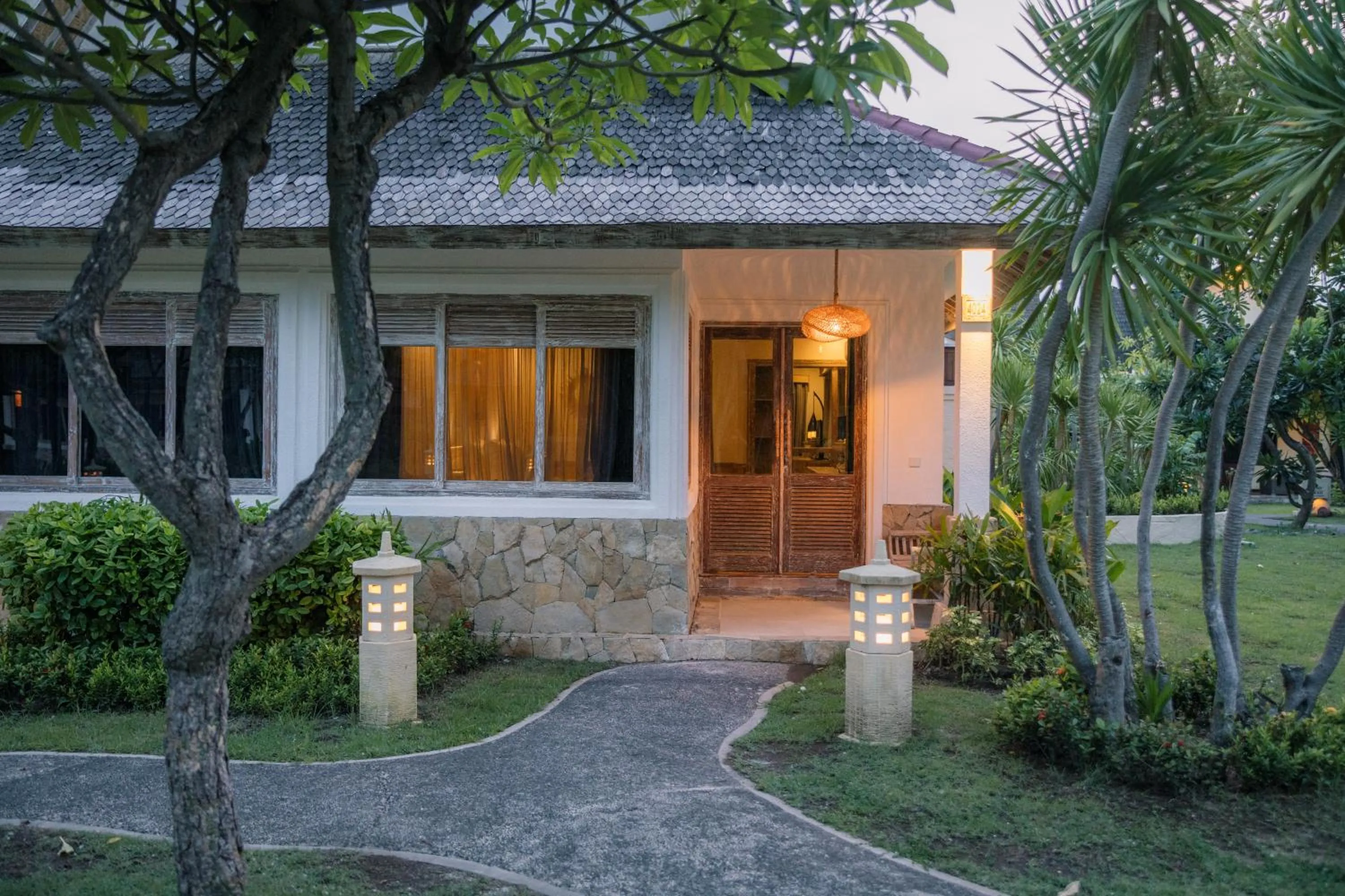 Garden in Vila Ombak