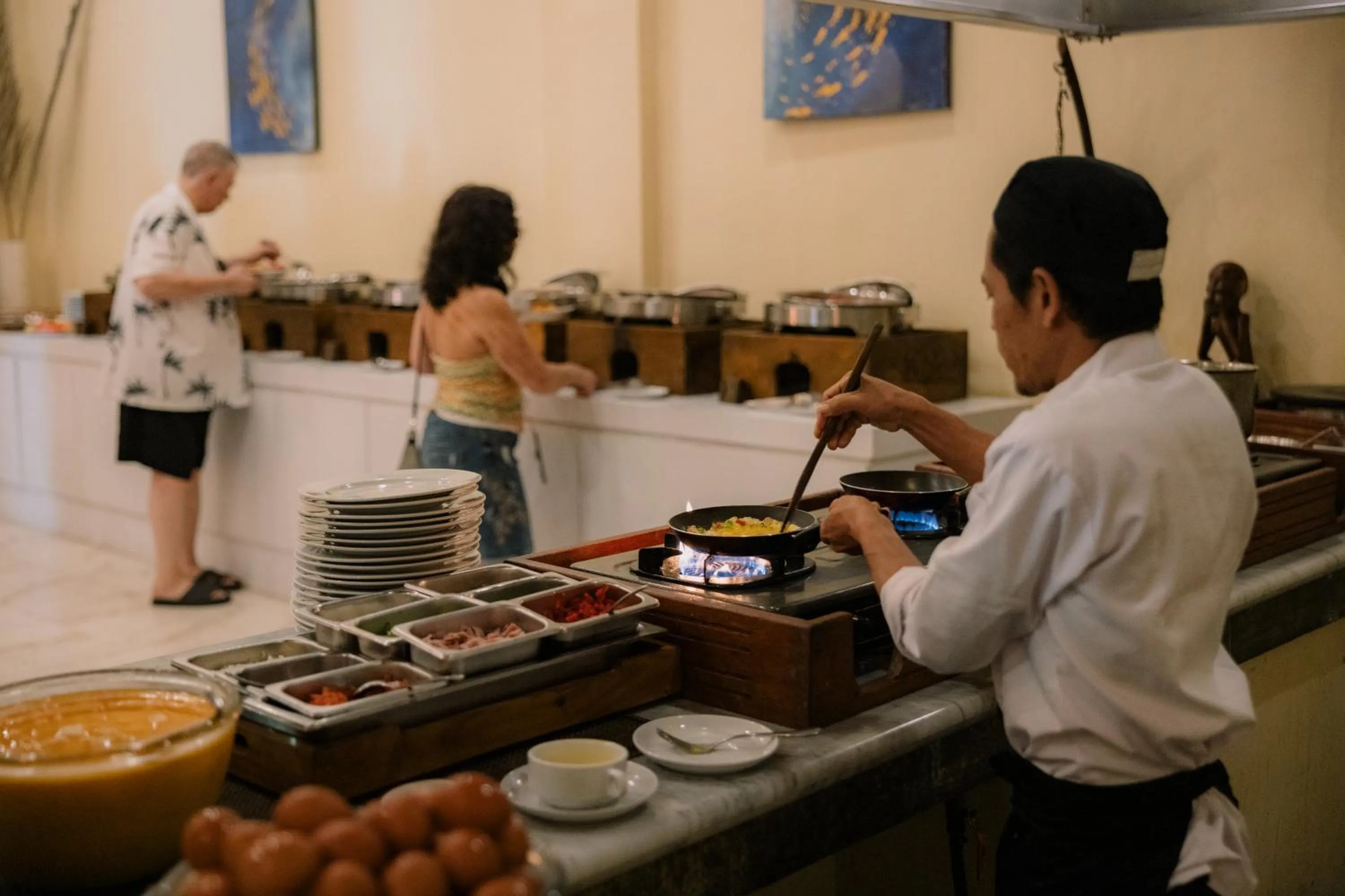 Breakfast in Vila Ombak