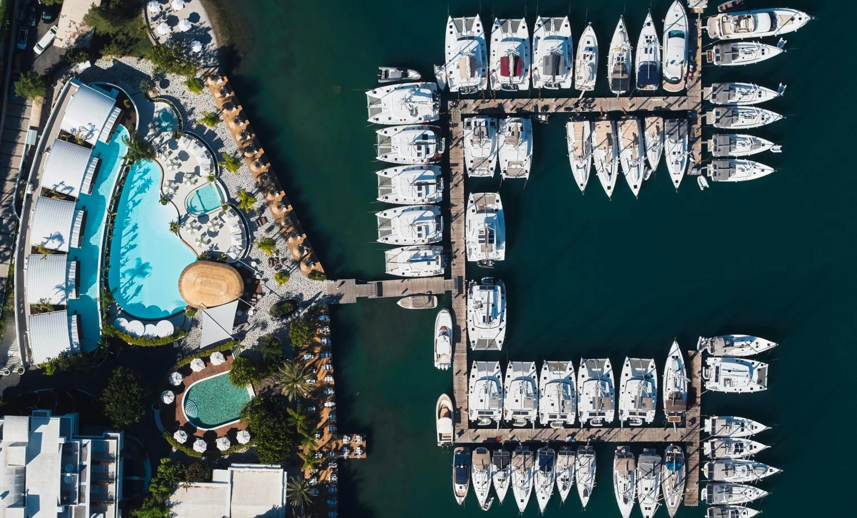 Bird's eye view in Yacht Classic Hotel - Boutique Class