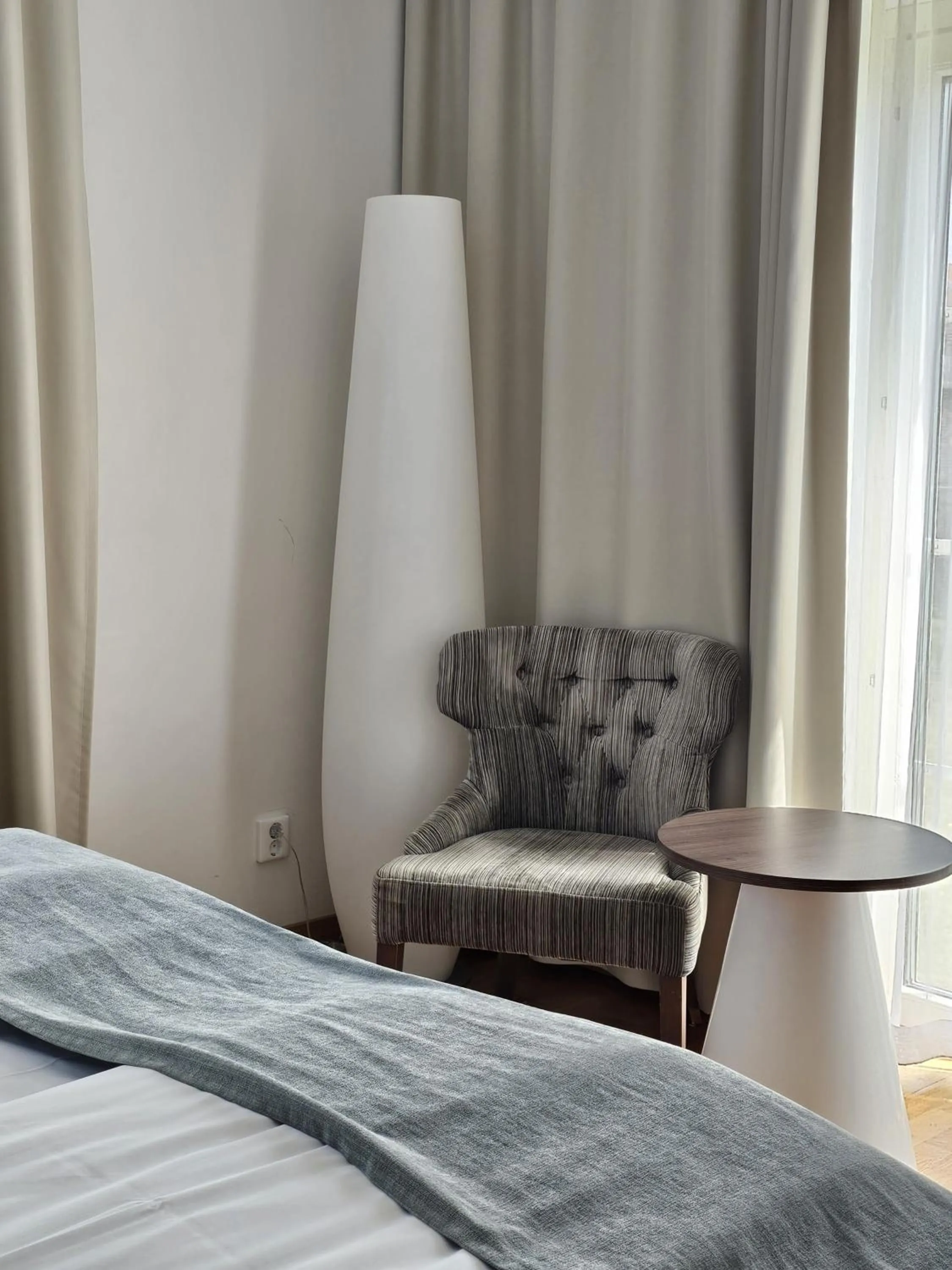 Bedroom, Bed in Hotel Skansen