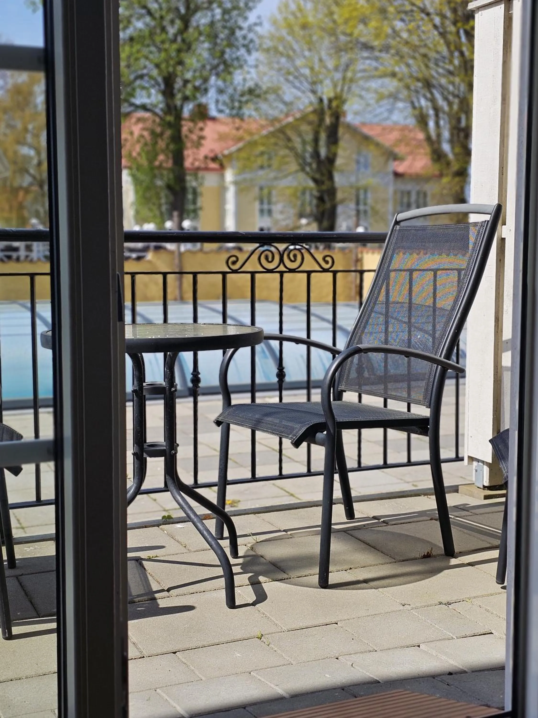 Balcony/Terrace in Hotel Skansen