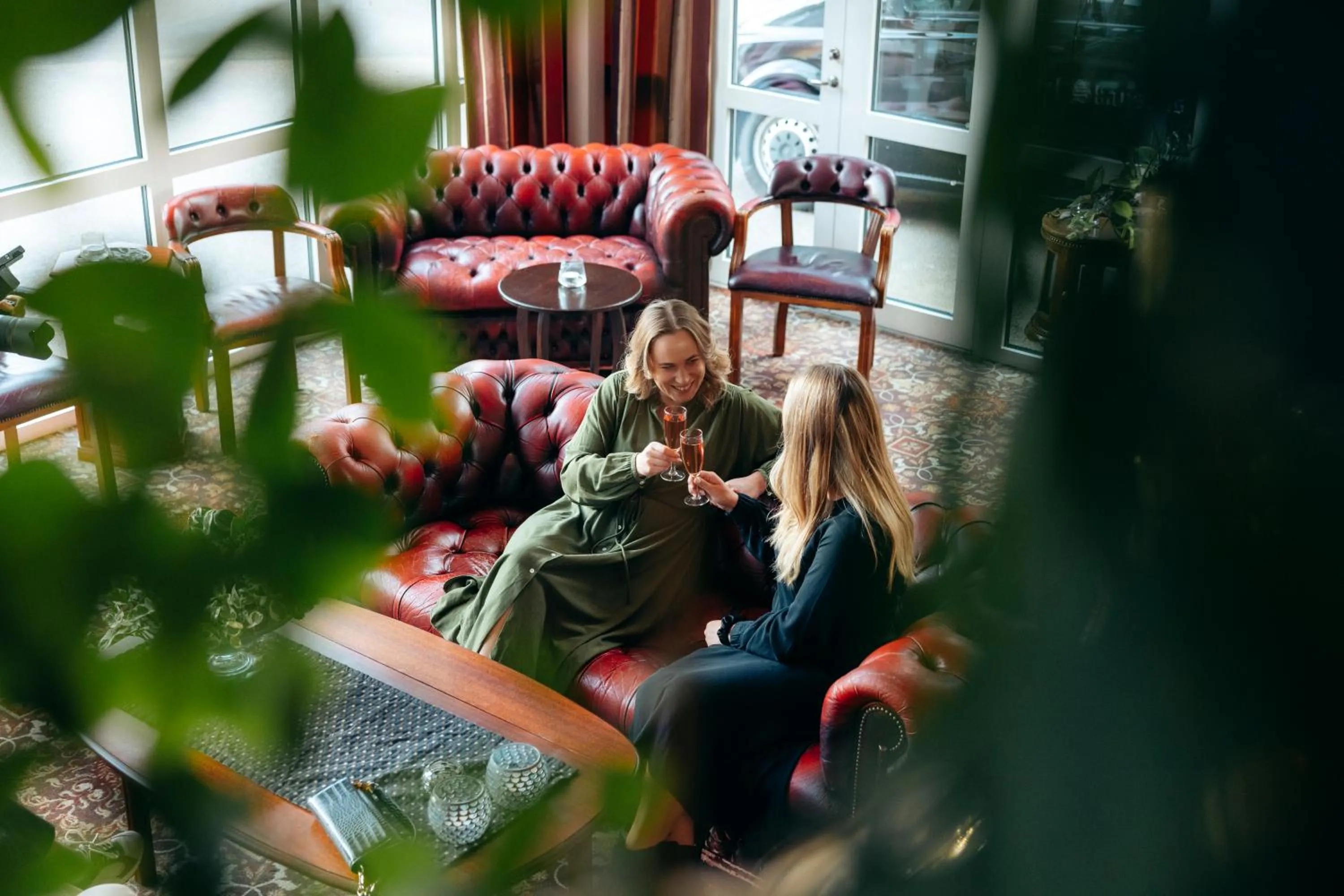 Lobby or reception in Hotel Skansen