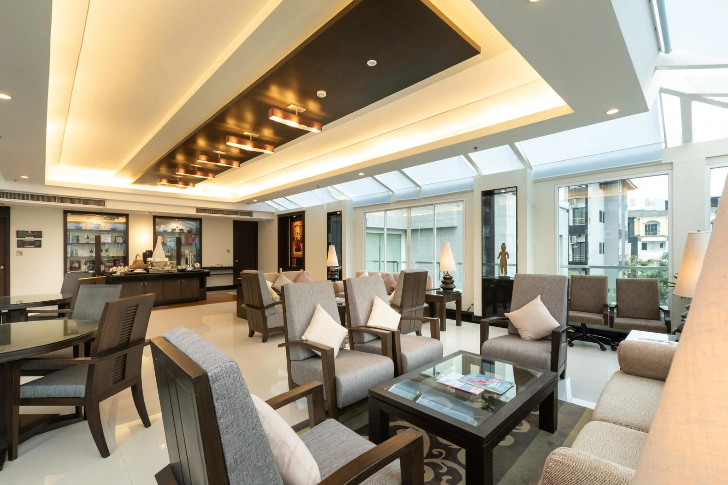 Seating area in Cape Racha Hotel