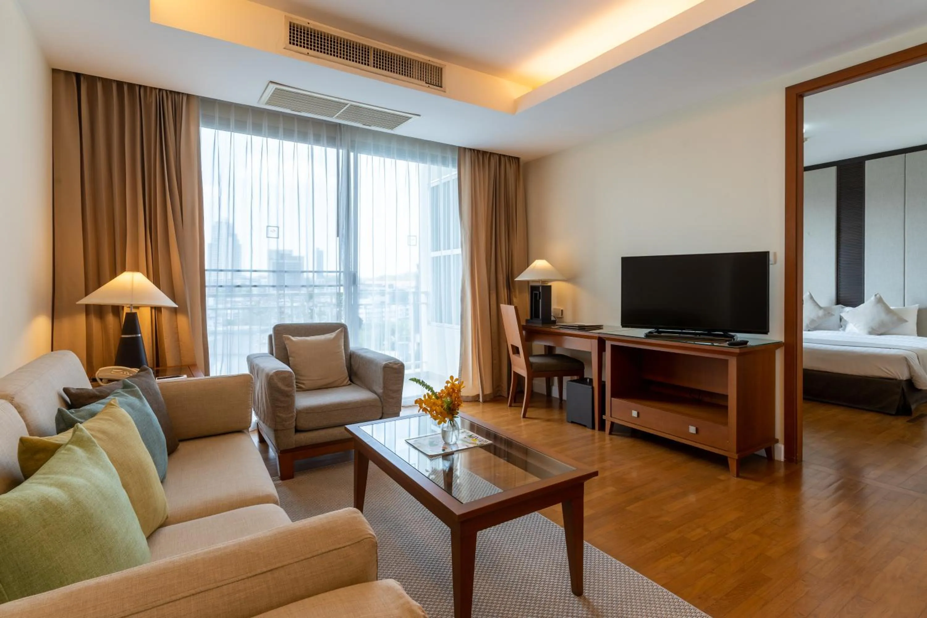 Bed in Cape Racha Hotel