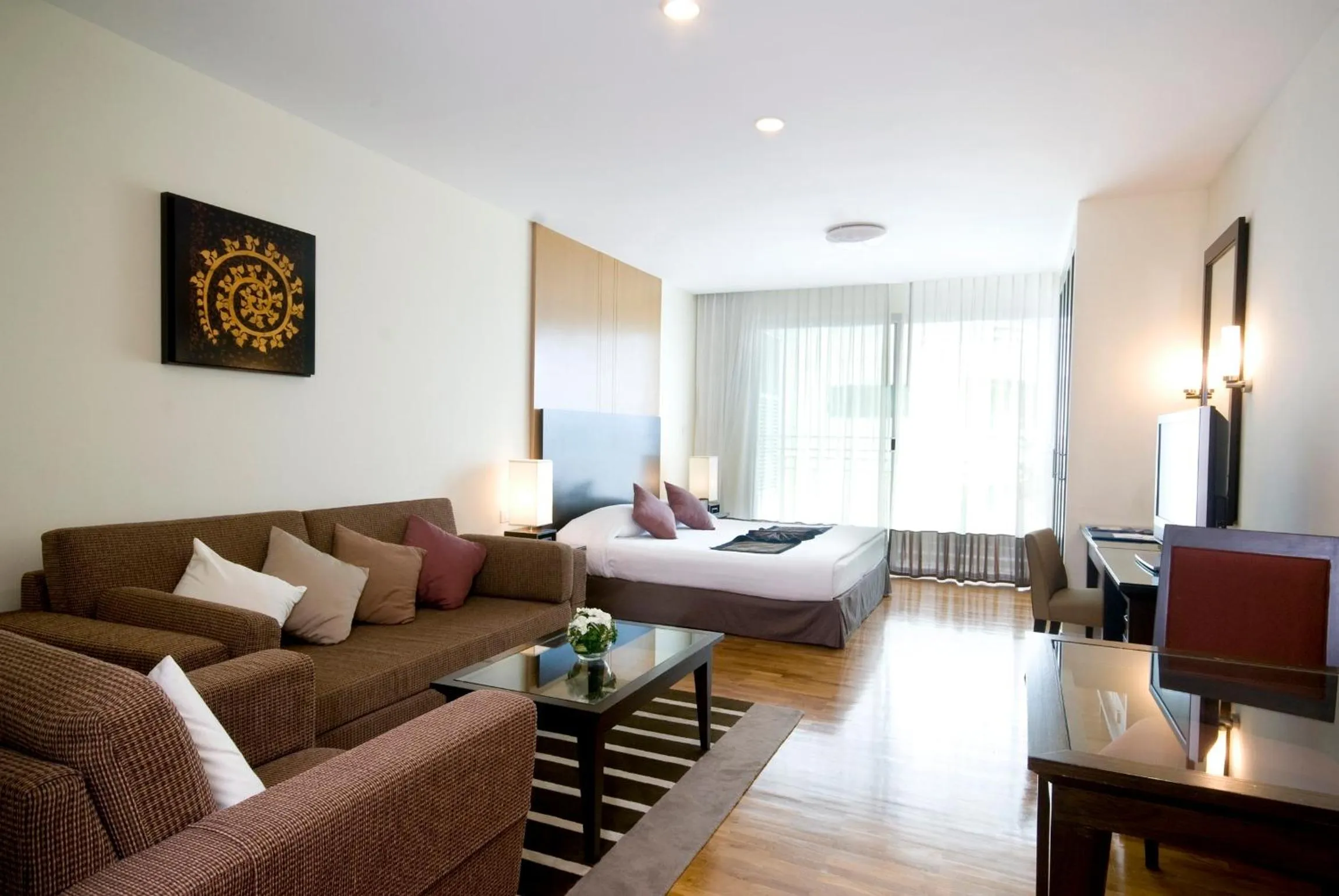 Bed in Cape Racha Hotel