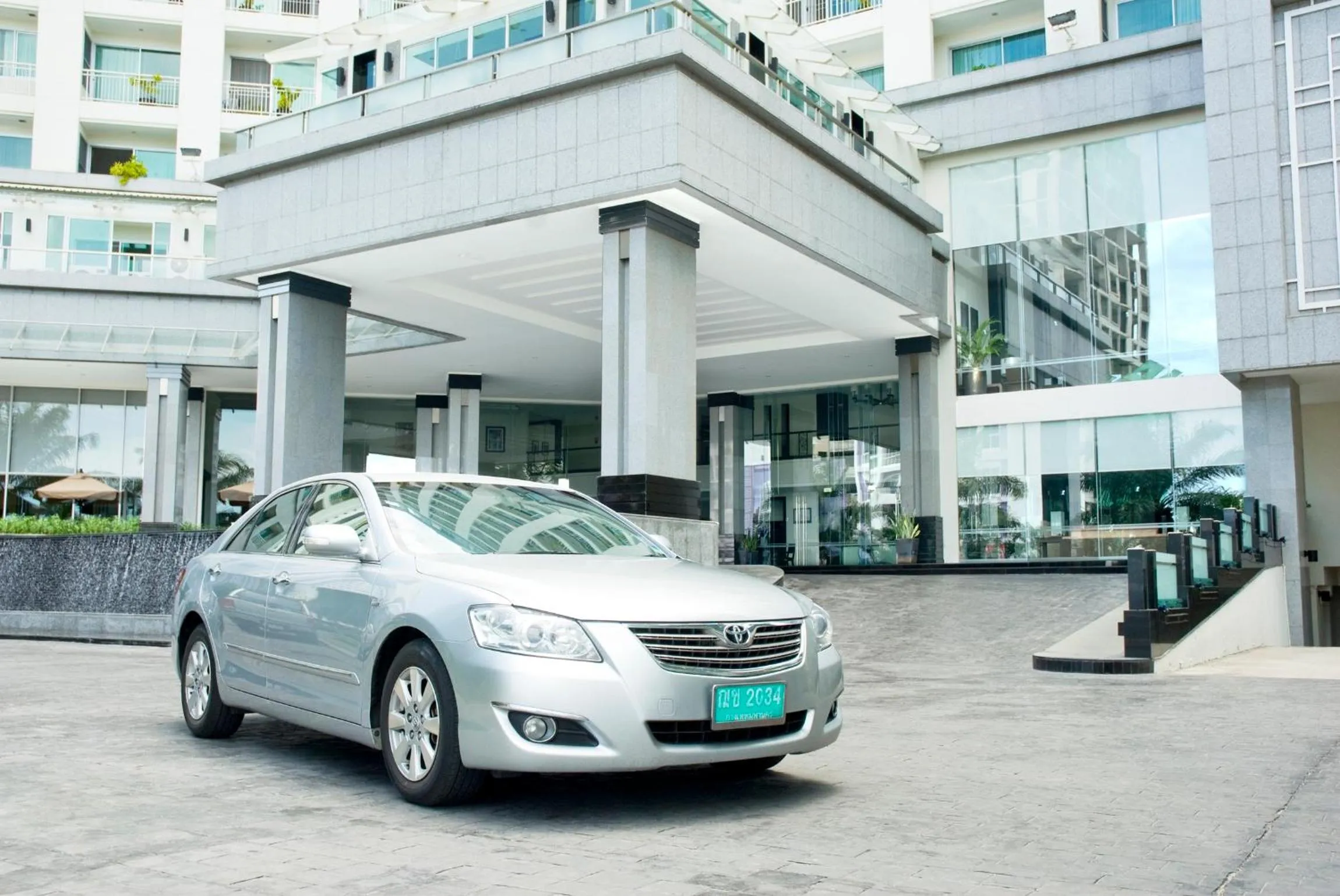 Facade/entrance in Cape Racha Hotel