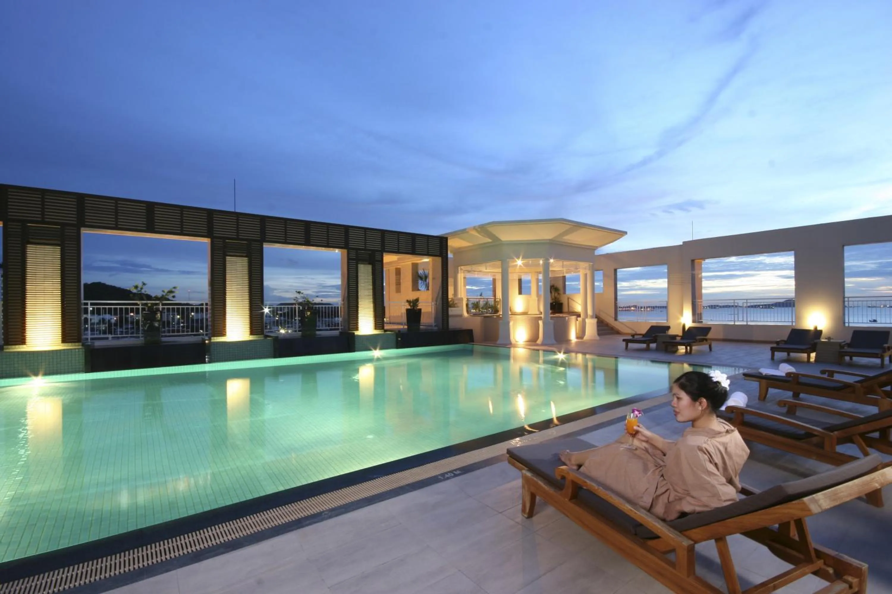 People in Cape Racha Hotel