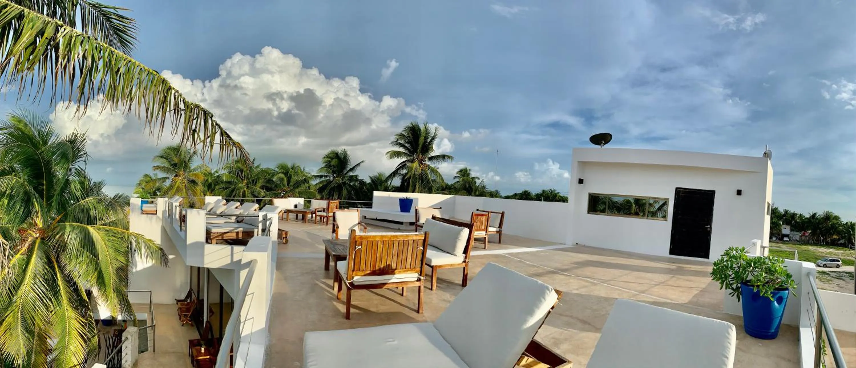 Balcony/Terrace in Hotel La Casa Cielo solo adultos