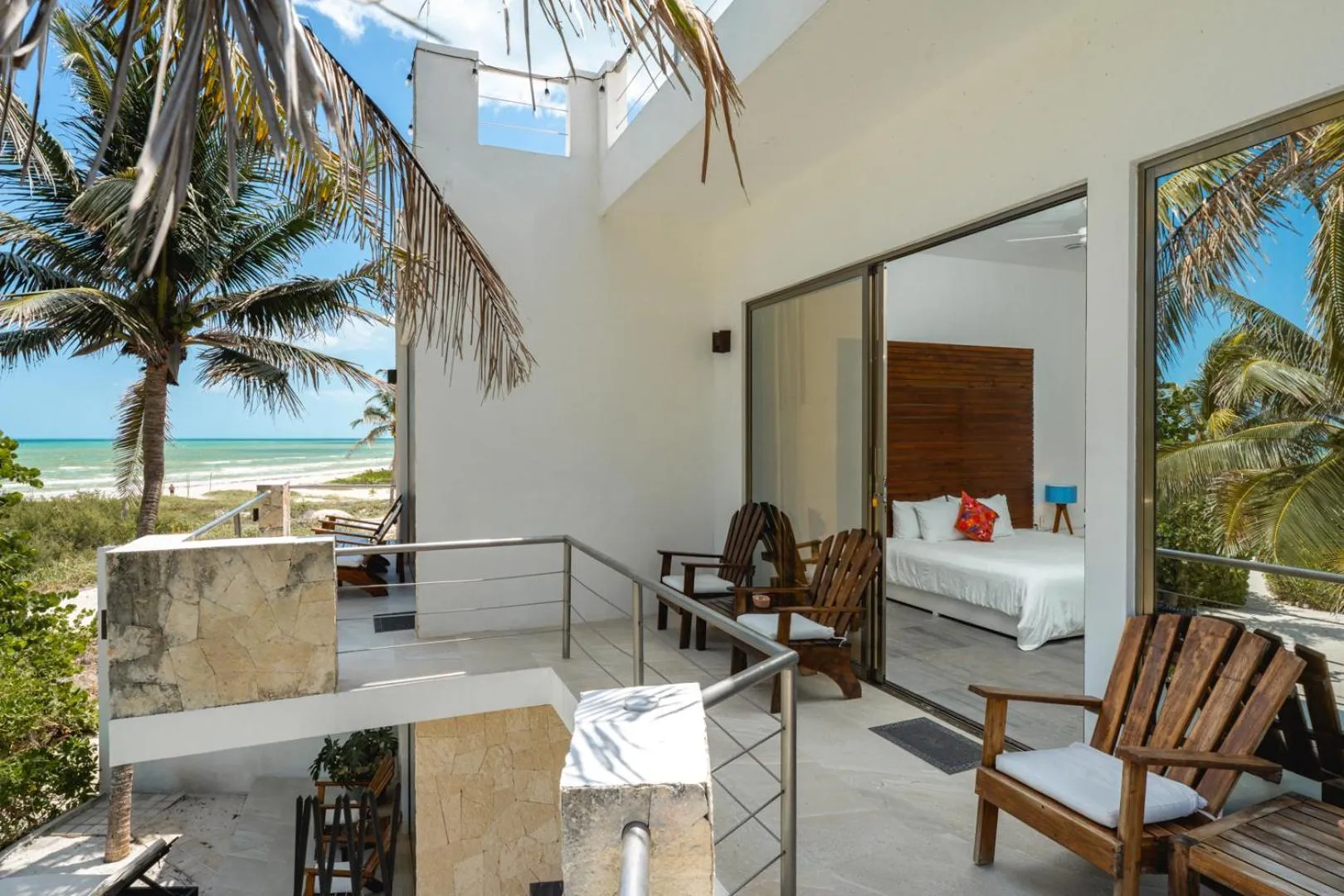 Balcony/Terrace in Hotel La Casa Cielo solo adultos