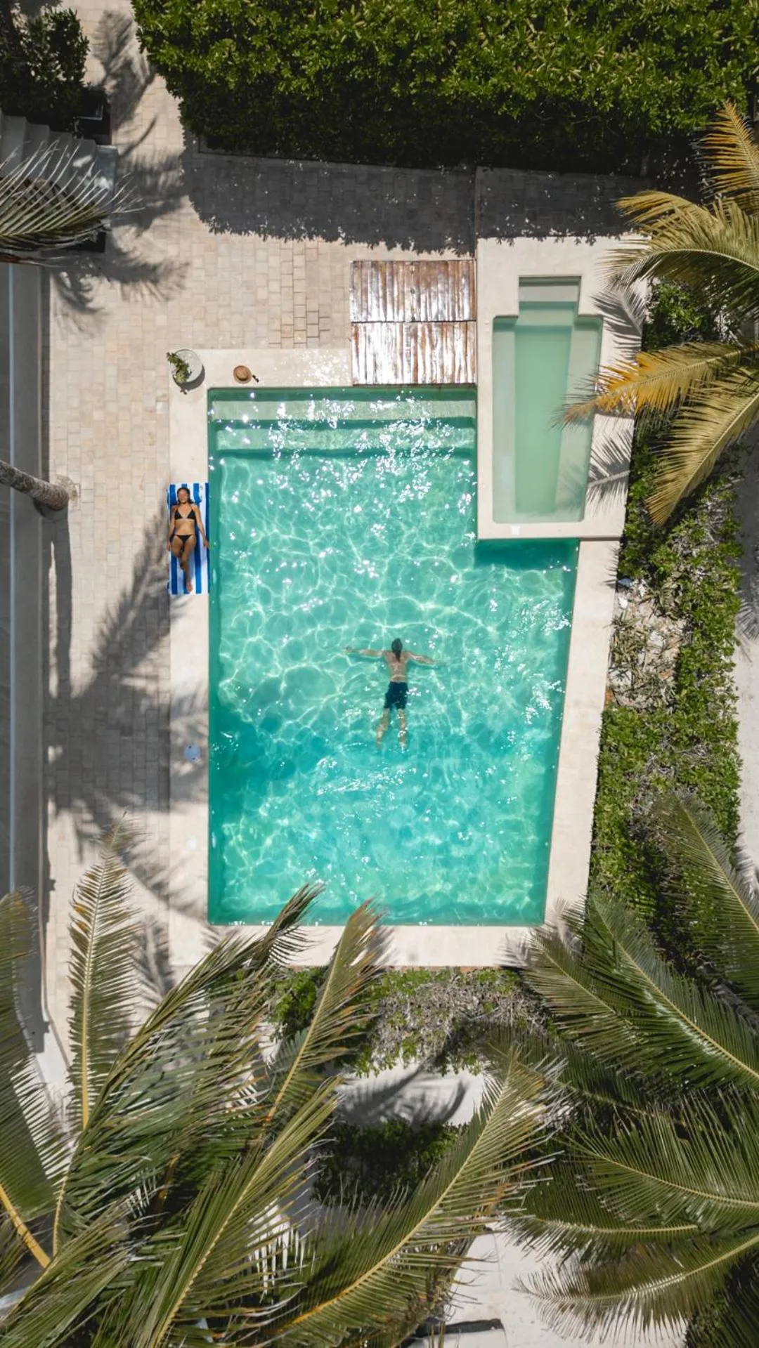 Swimming pool in Hotel La Casa Cielo solo adultos