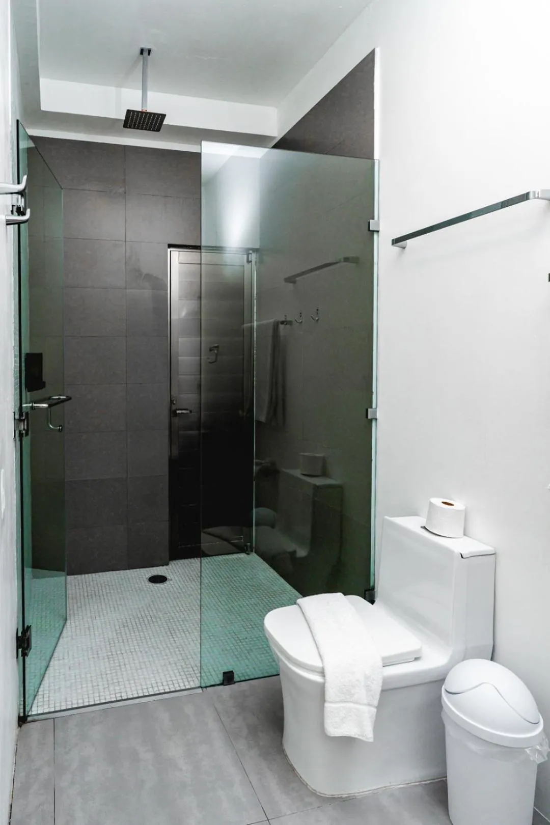 Shower in Hotel La Casa Cielo solo adultos