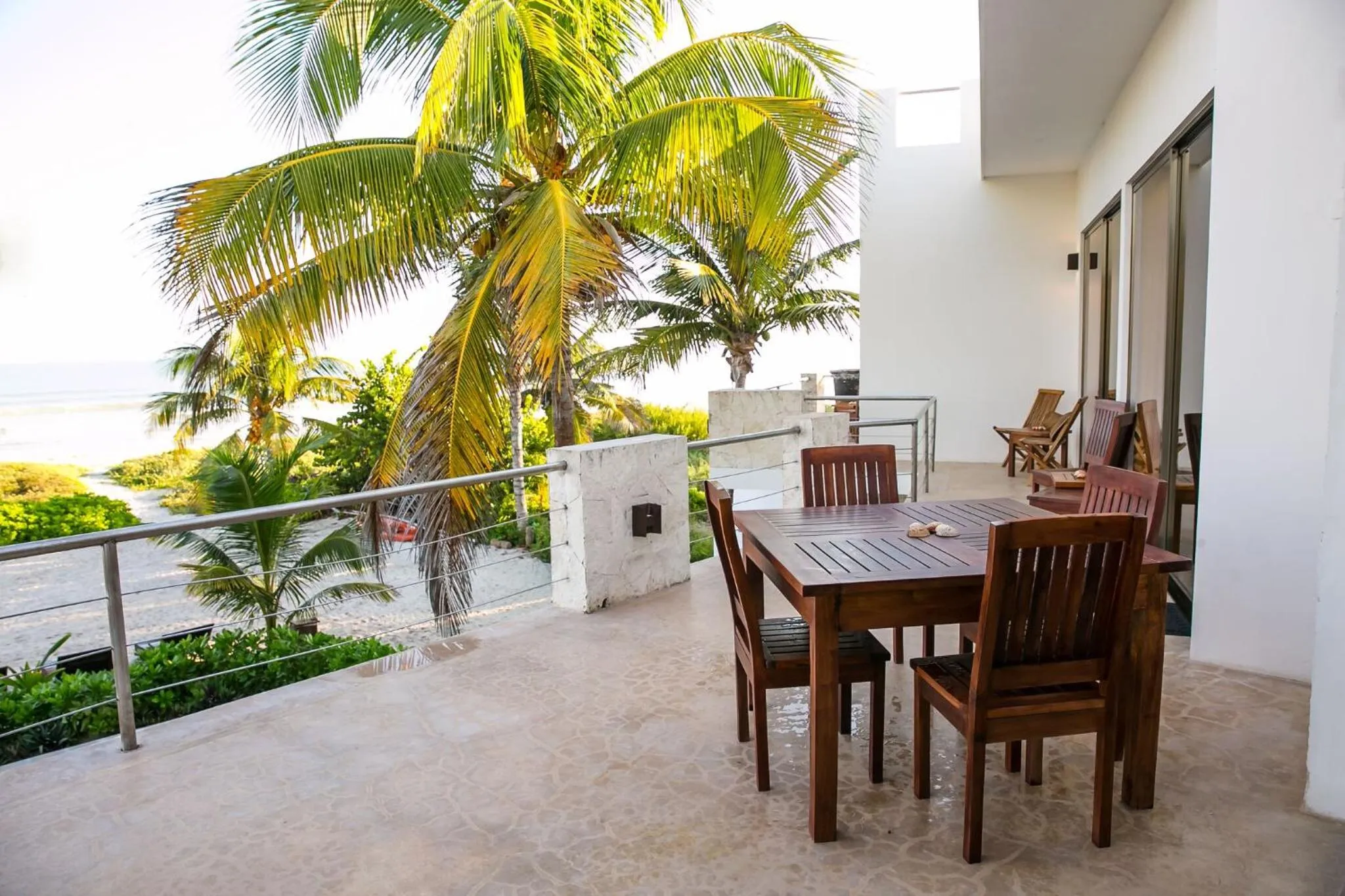 Balcony/Terrace in Hotel La Casa Cielo solo adultos