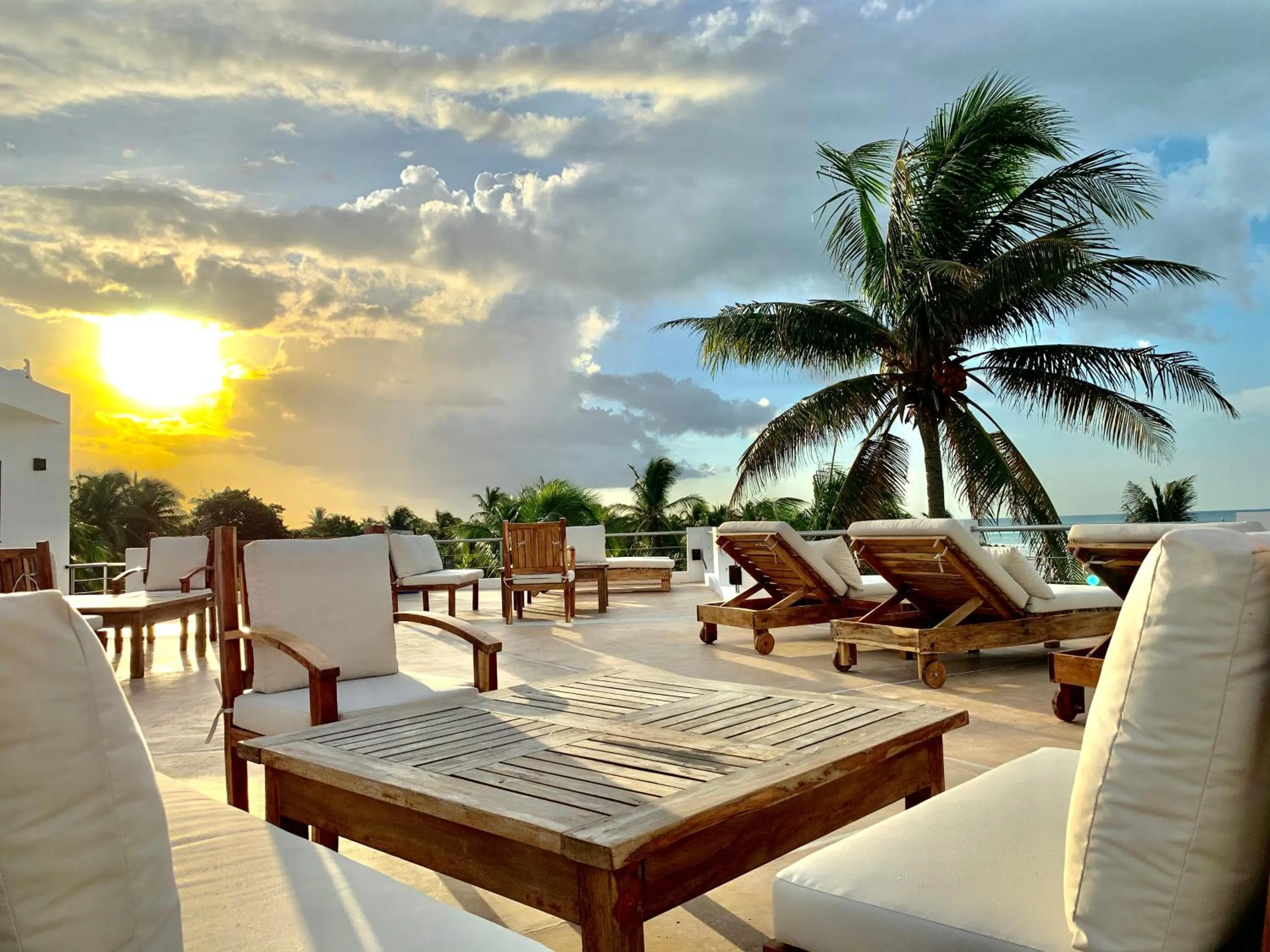 Balcony/Terrace in Hotel La Casa Cielo solo adultos