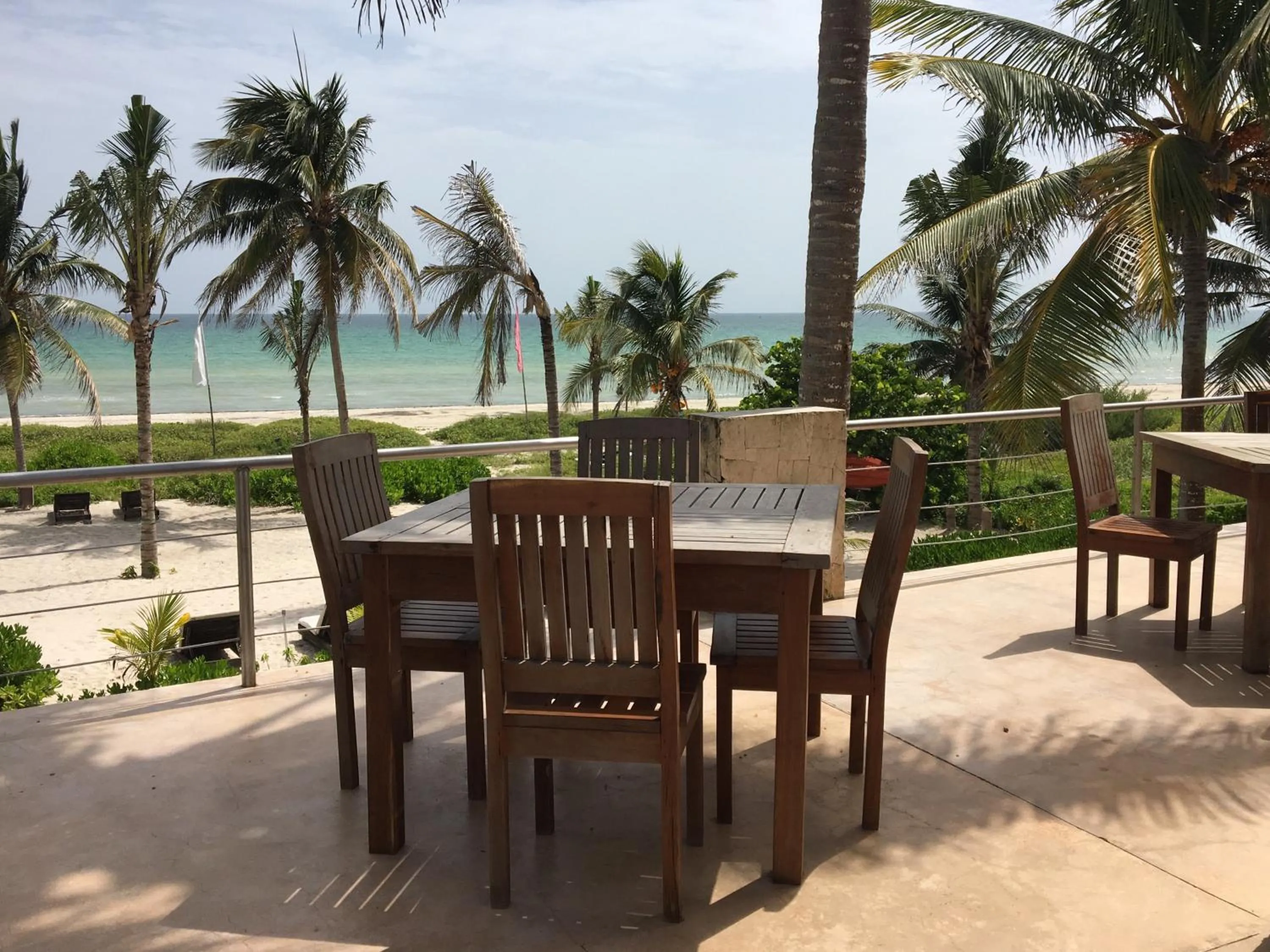 Patio in Hotel La Casa Cielo solo adultos