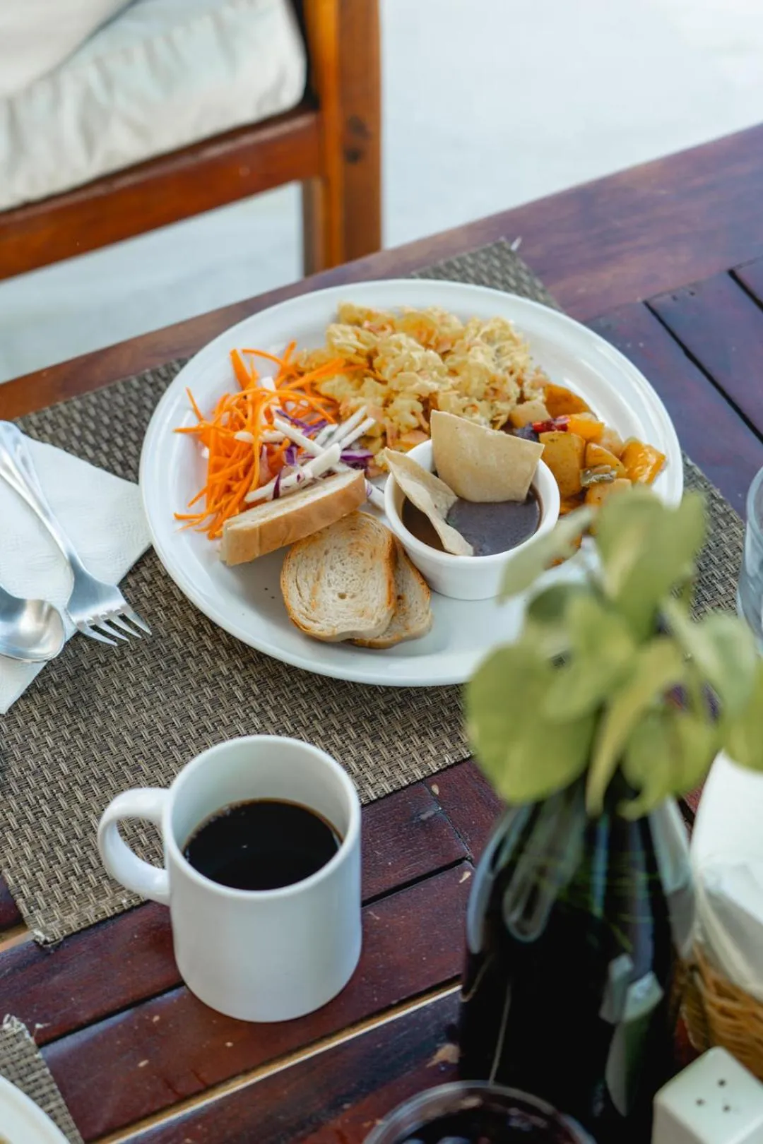 Food in Hotel La Casa Cielo solo adultos