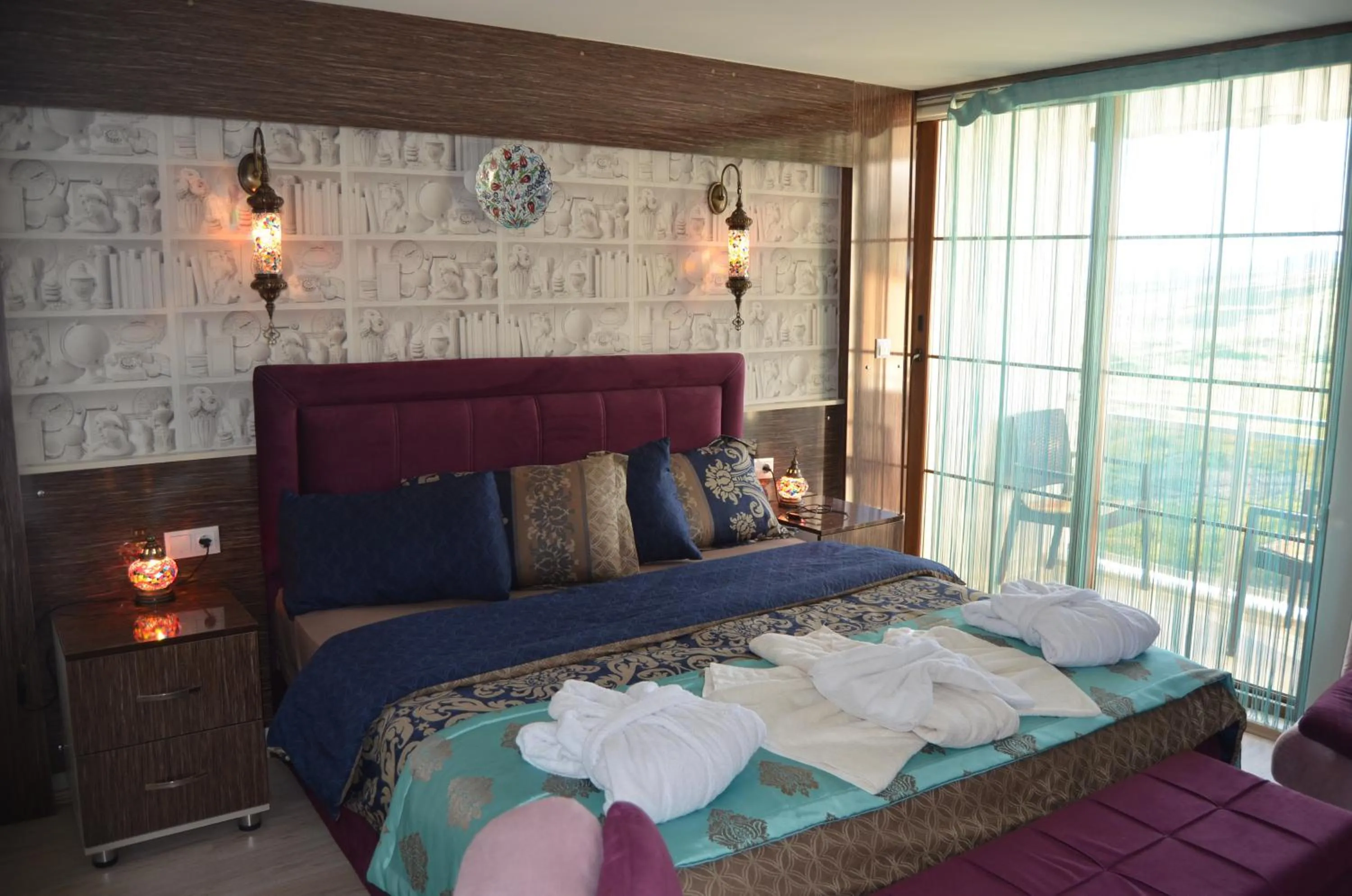 Bed in Hotel Goreme Sakura