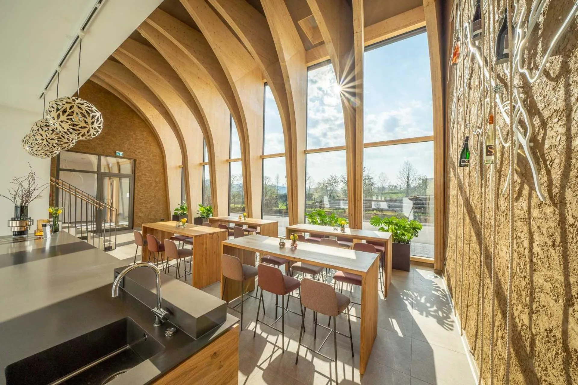 Seating area in Weinhotel Pfeffer & Salz