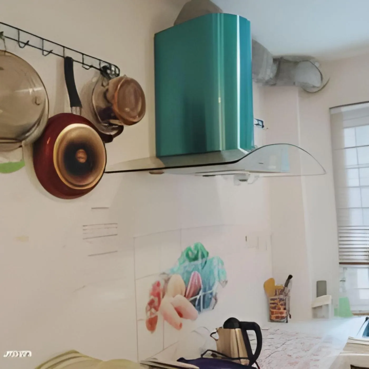 Kitchen or kitchenette in Natol Homestay - Paris BDC