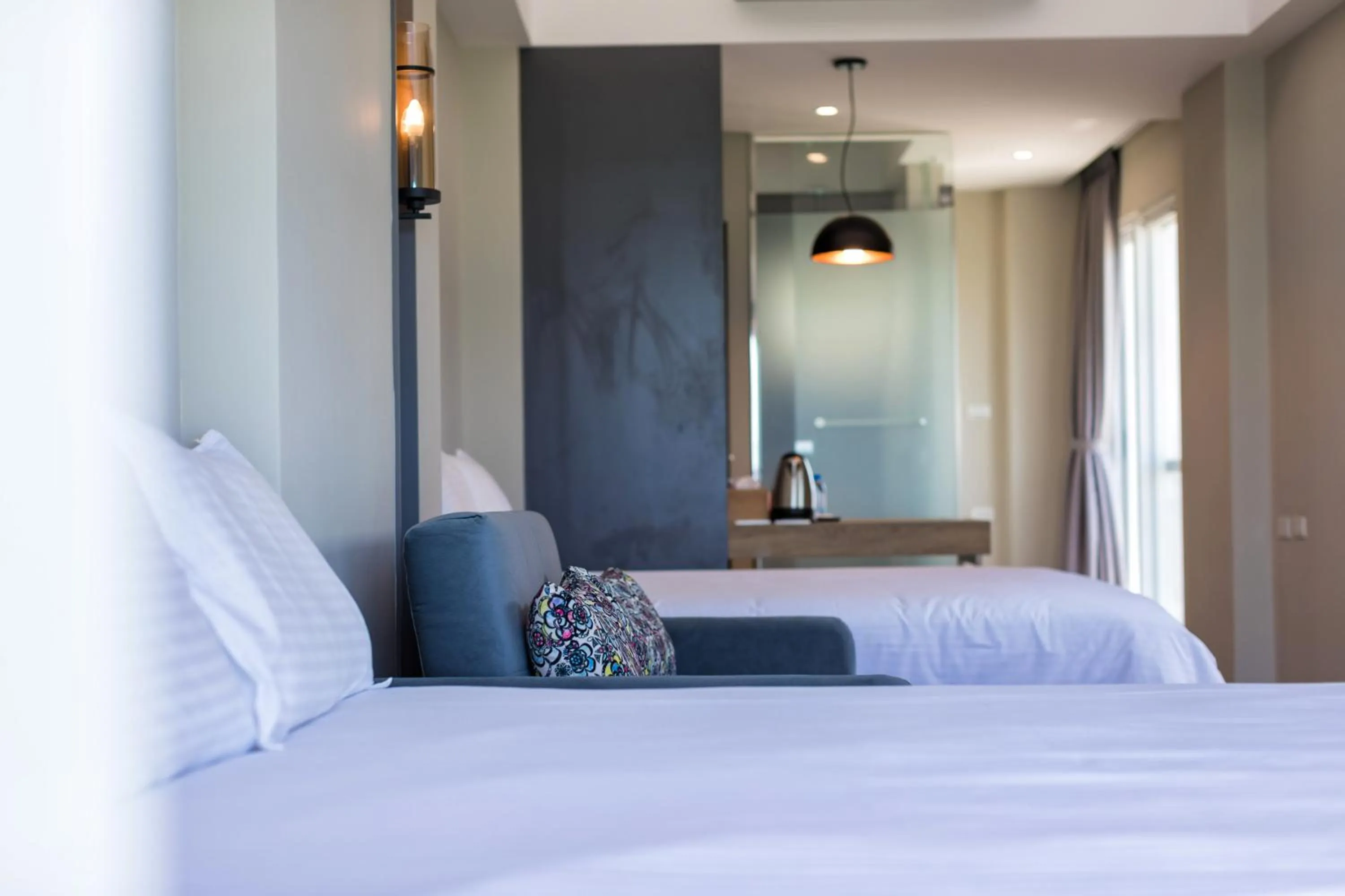 Bed in Jia Xiang Lin Guan Hai Homestay 2