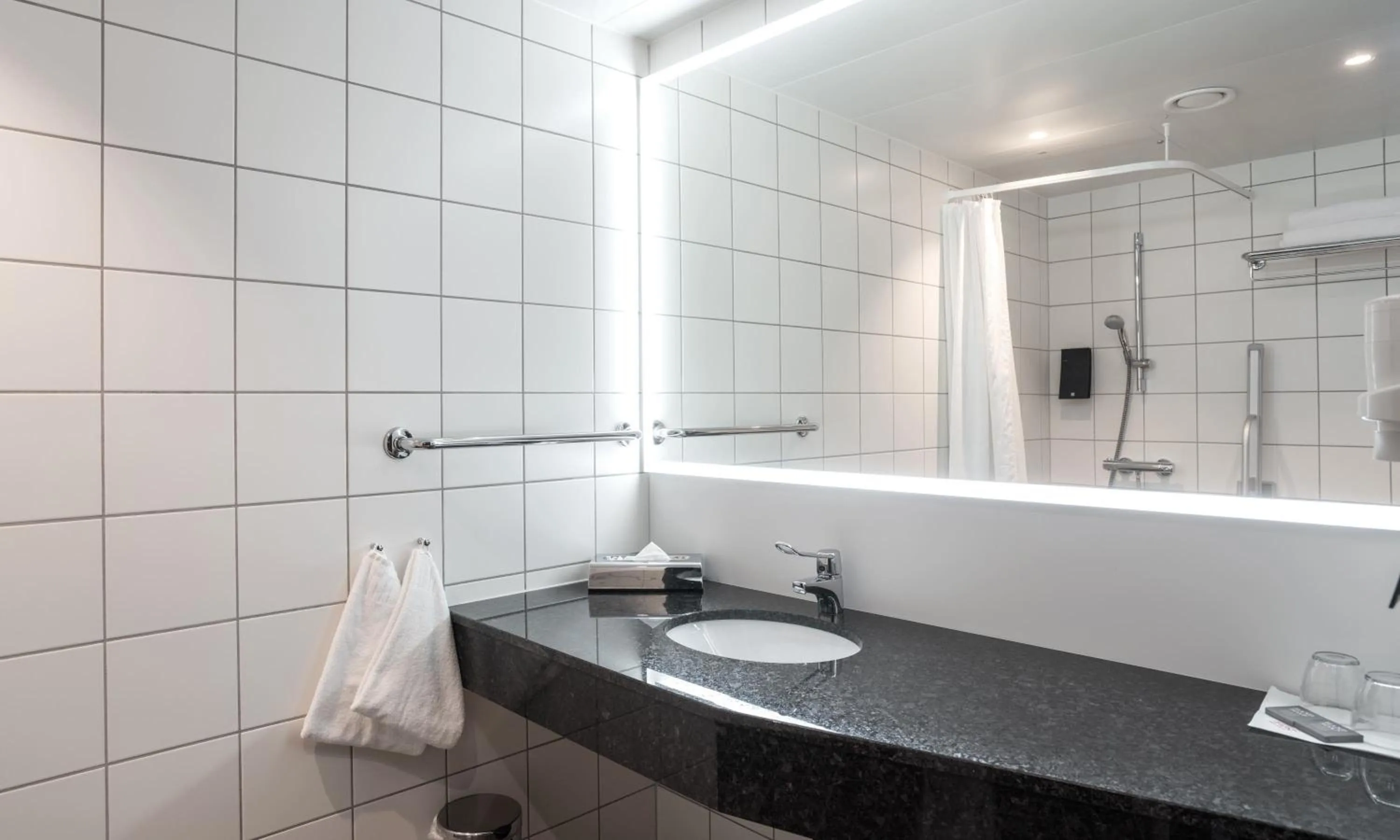 Bathroom in Thon Hotel Alta