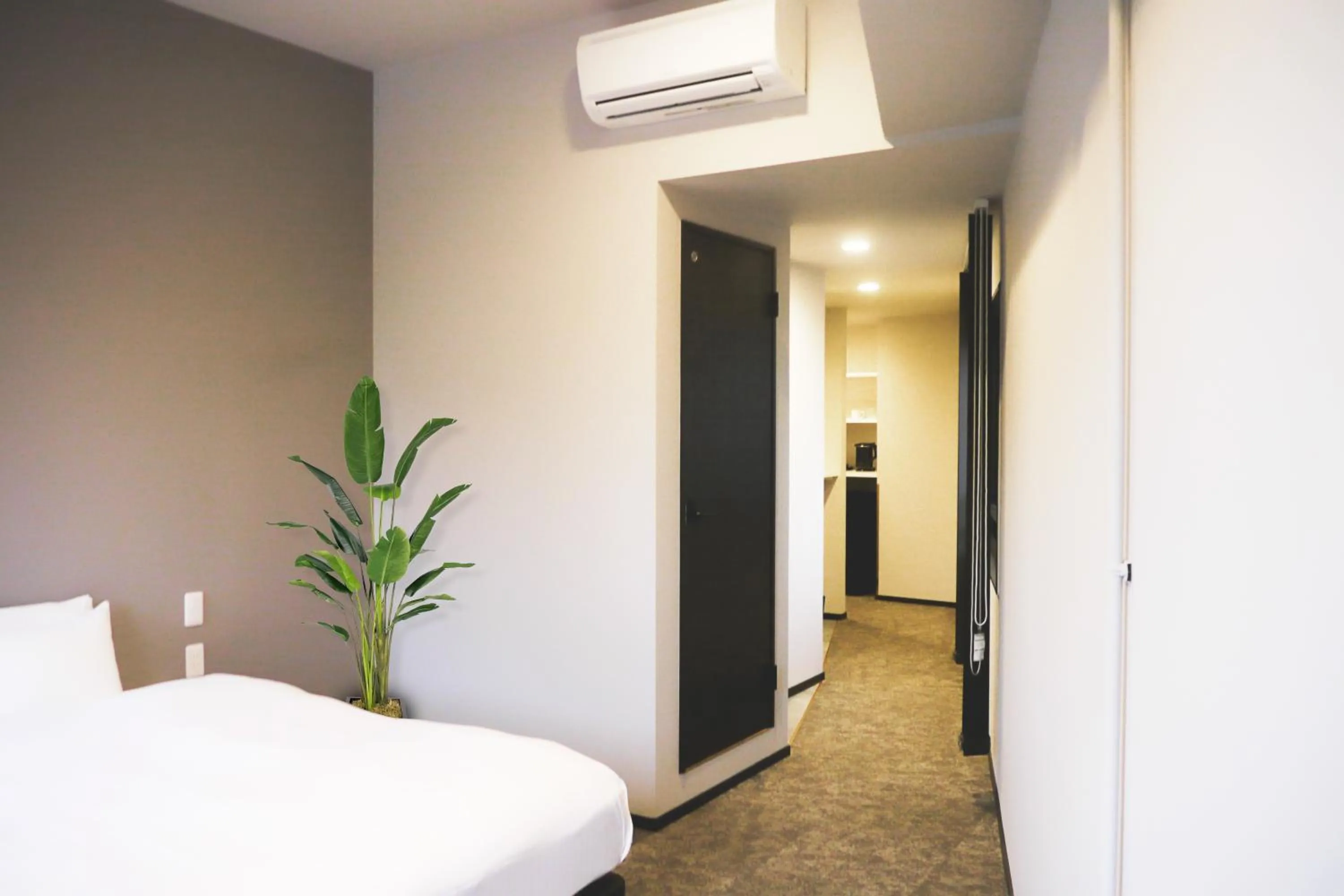 Bed in A Good Day Fukuoka Riverside