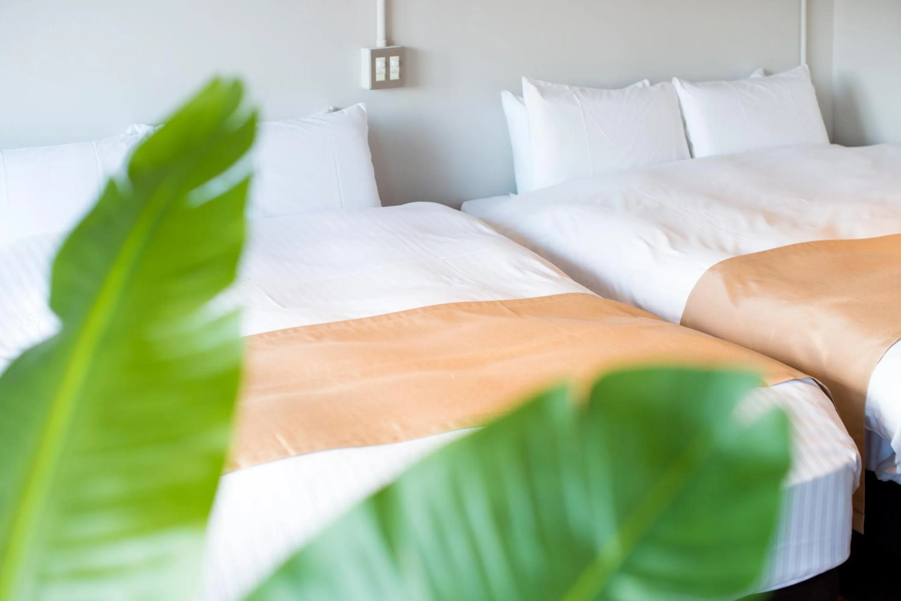 Bed in A Good Day Fukuoka Riverside